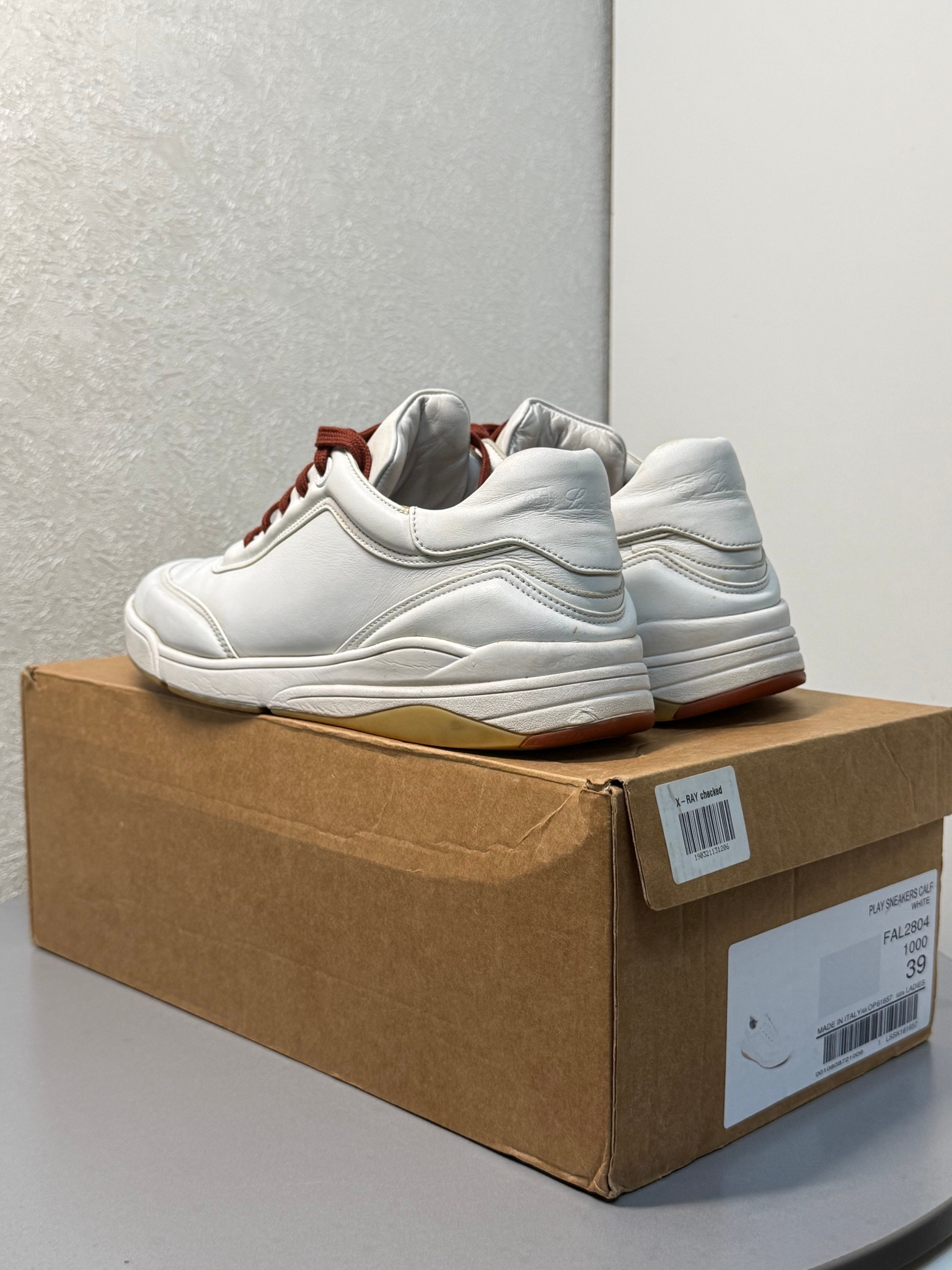 Loro Piana Play Sneakers Calf, миниатюра 6