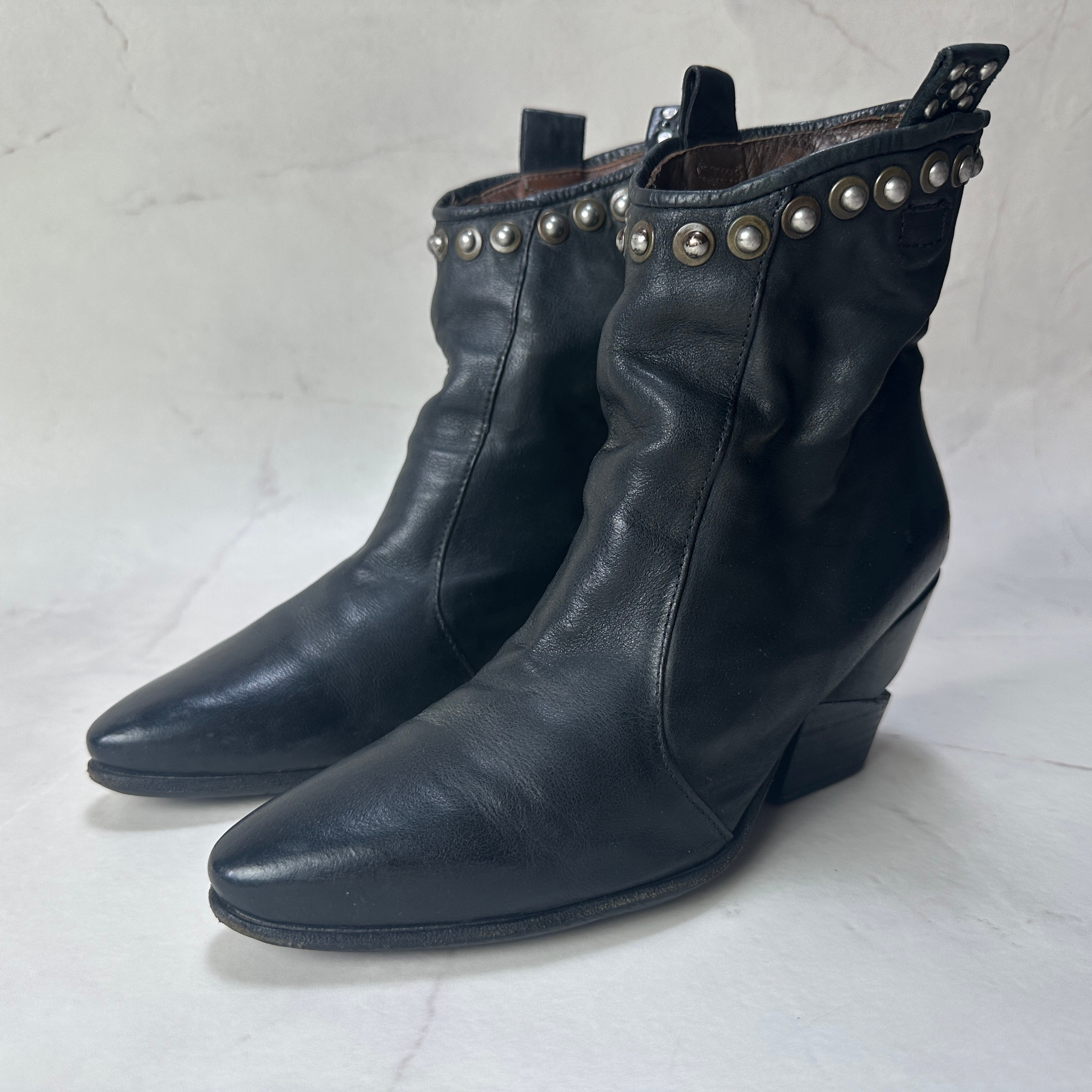 A.S.98 Airstep Leather Biker Boot, миниатюра 1