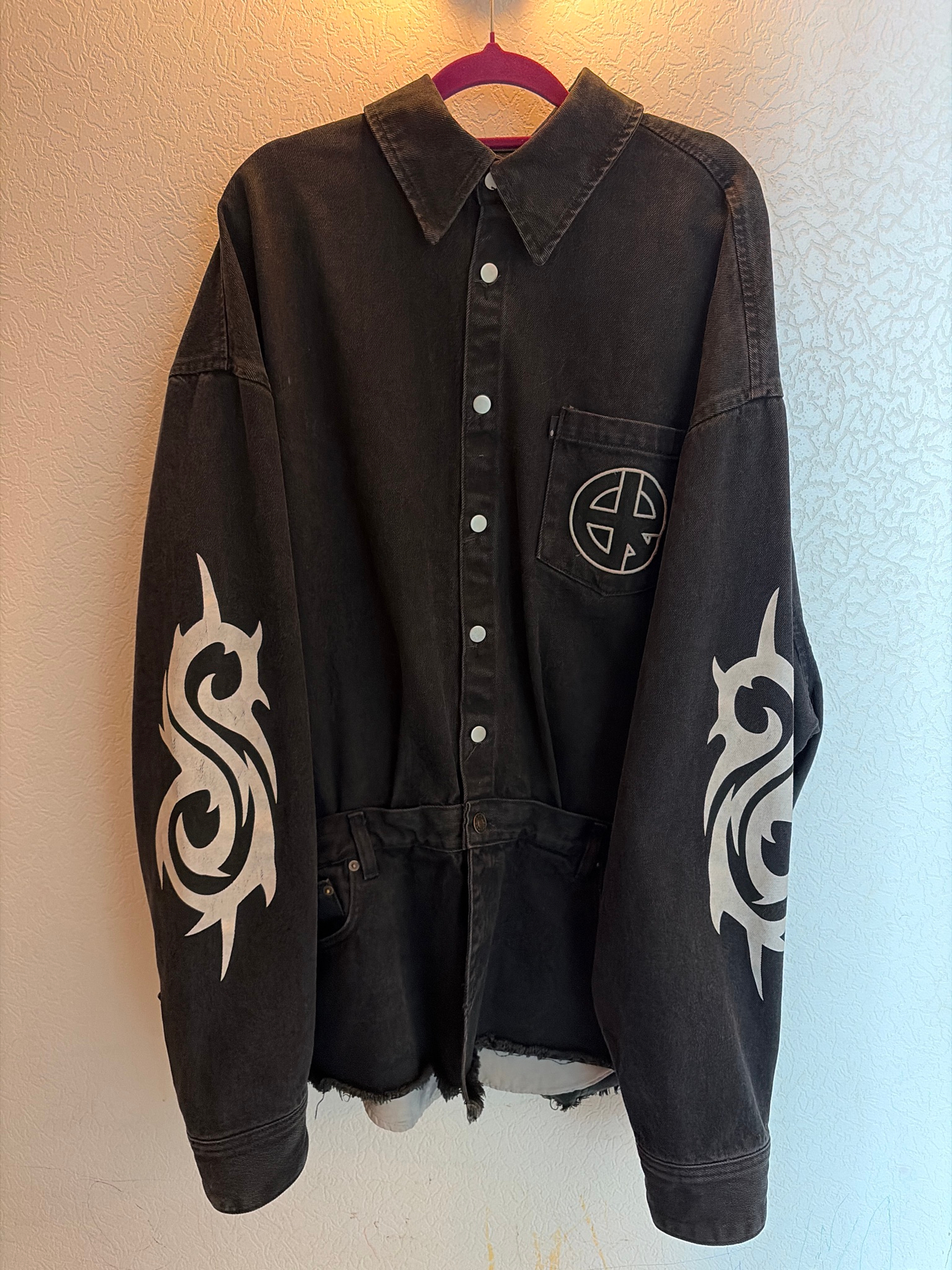 Project G/R Hybrid Denim Shirt Jacket, миниатюра 1