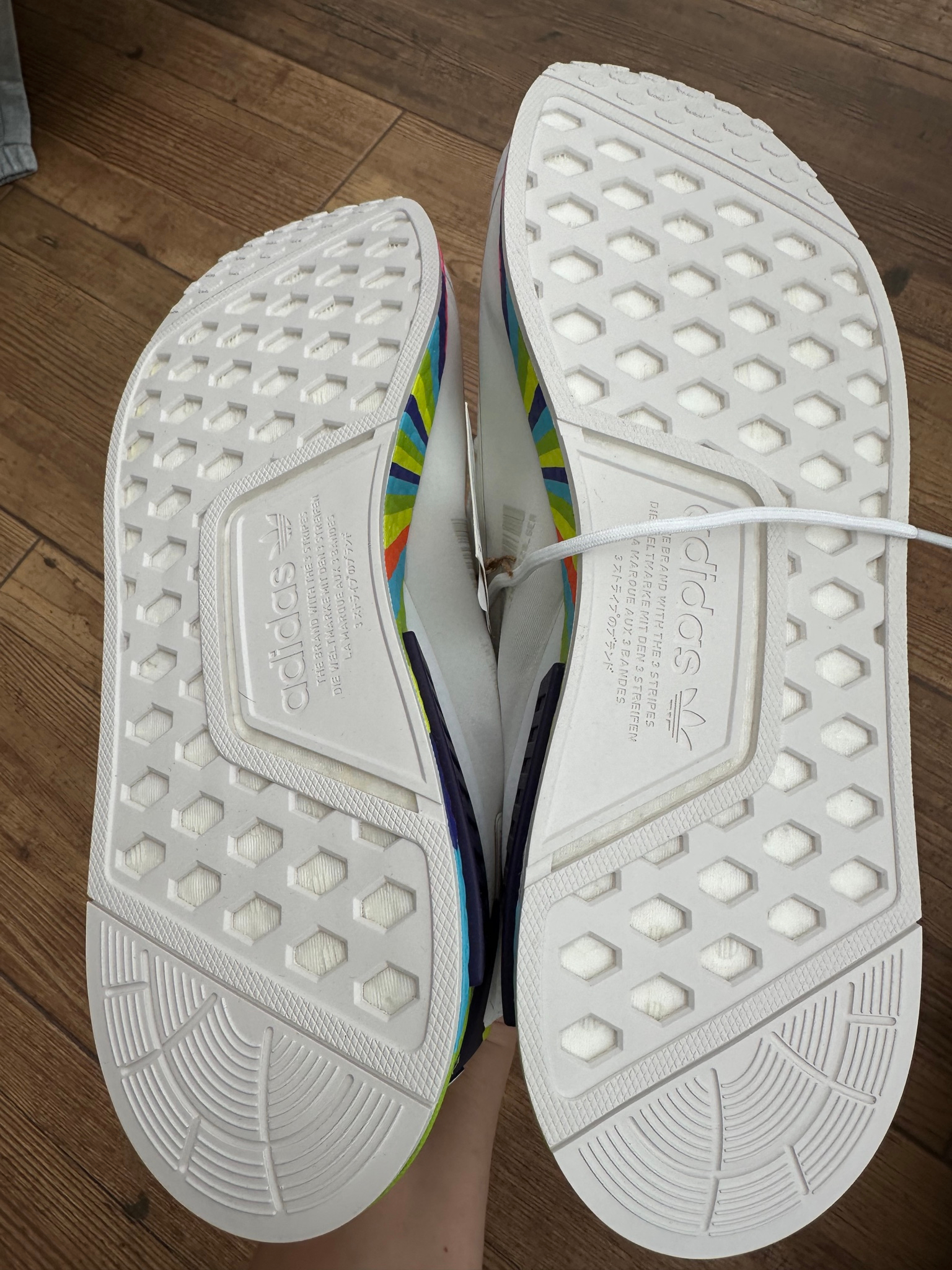 Adidas NMD R1 Spectoo NASA Halo Silver, миниатюра 5
