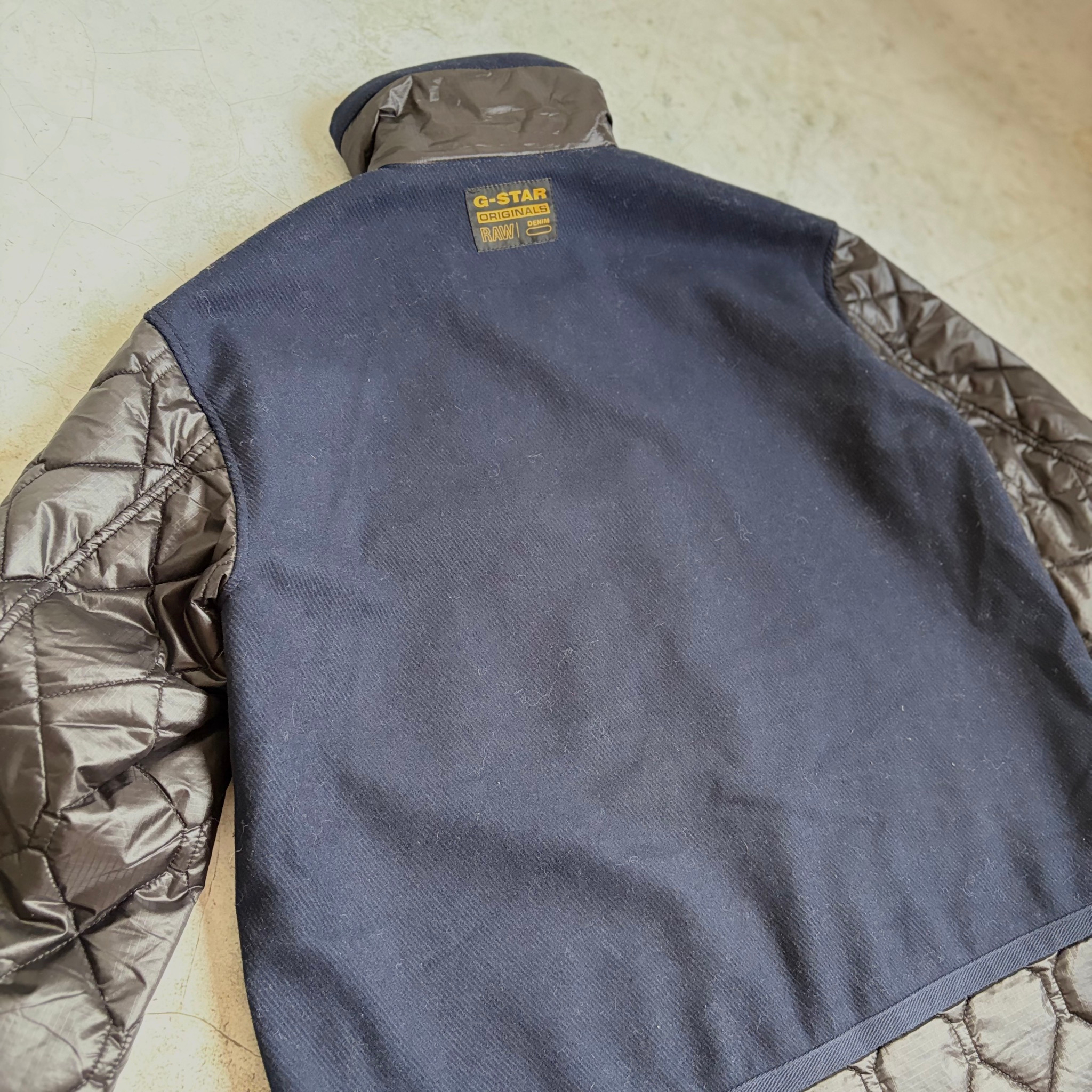 G-Star RAW Long Wool Quilted Liner, миниатюра 5