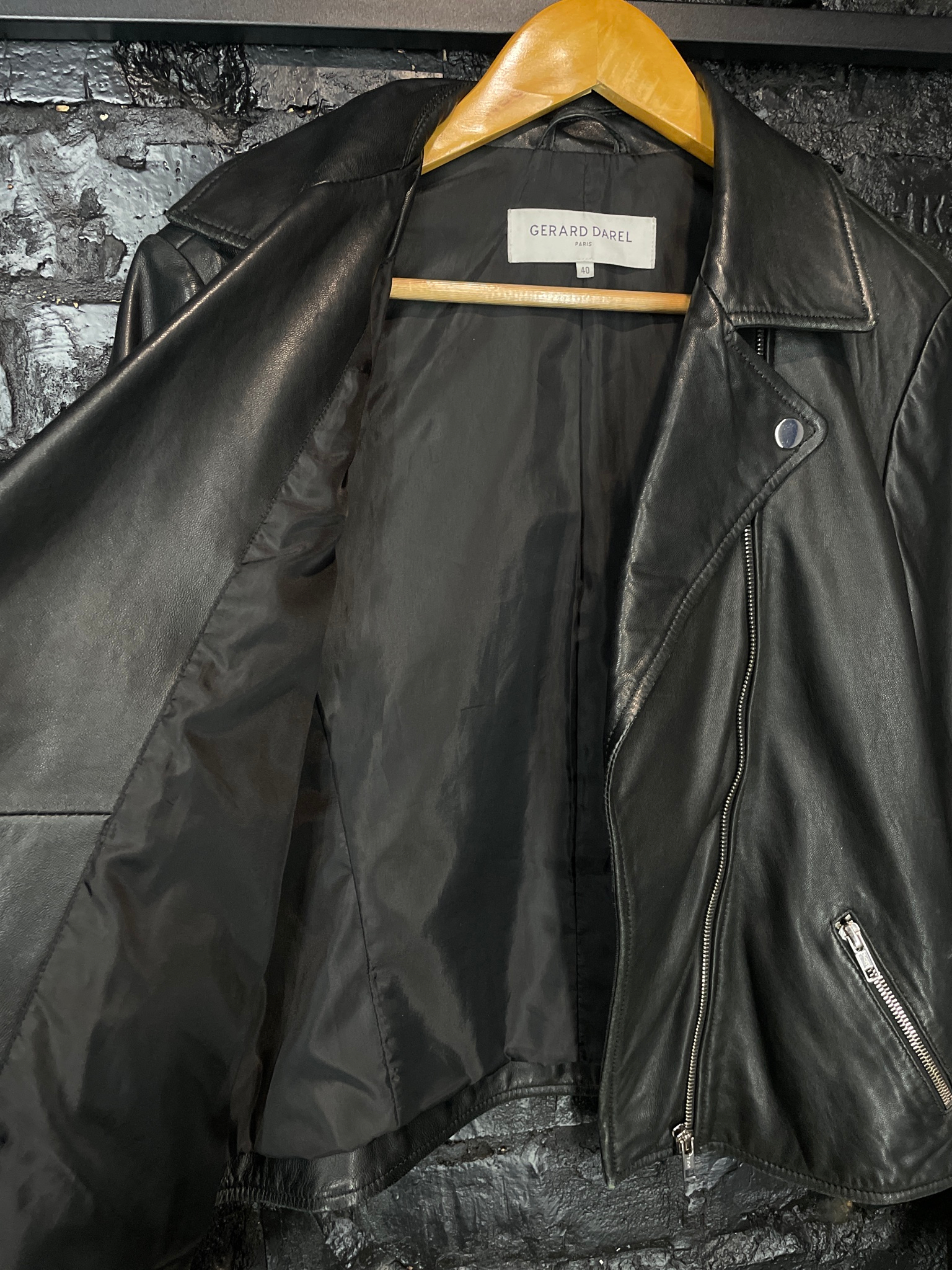 Gerard Darel Куртка кожаная, миниатюра 7