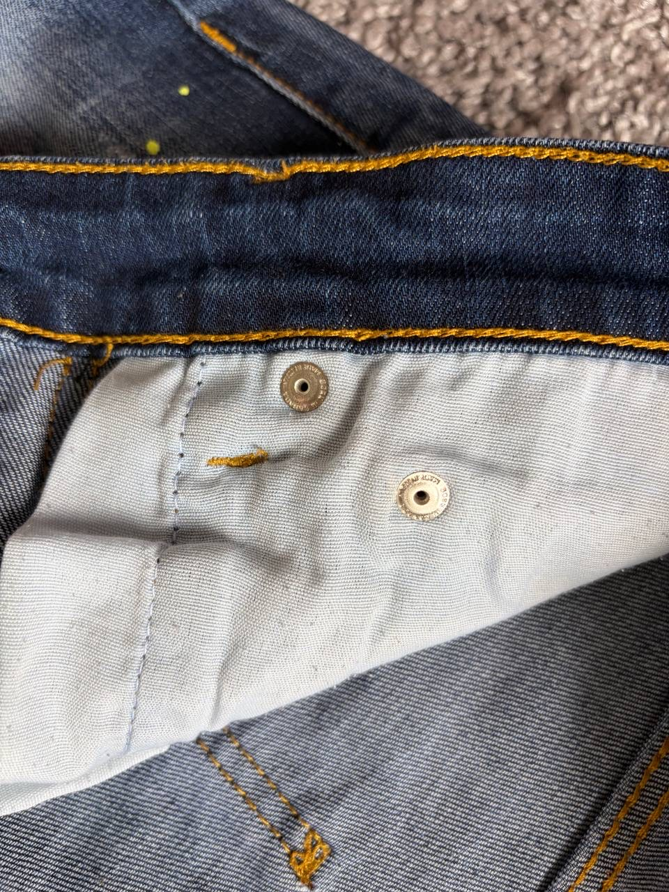 Dsquared2 Full Distressed Slim Jeans, миниатюра 11