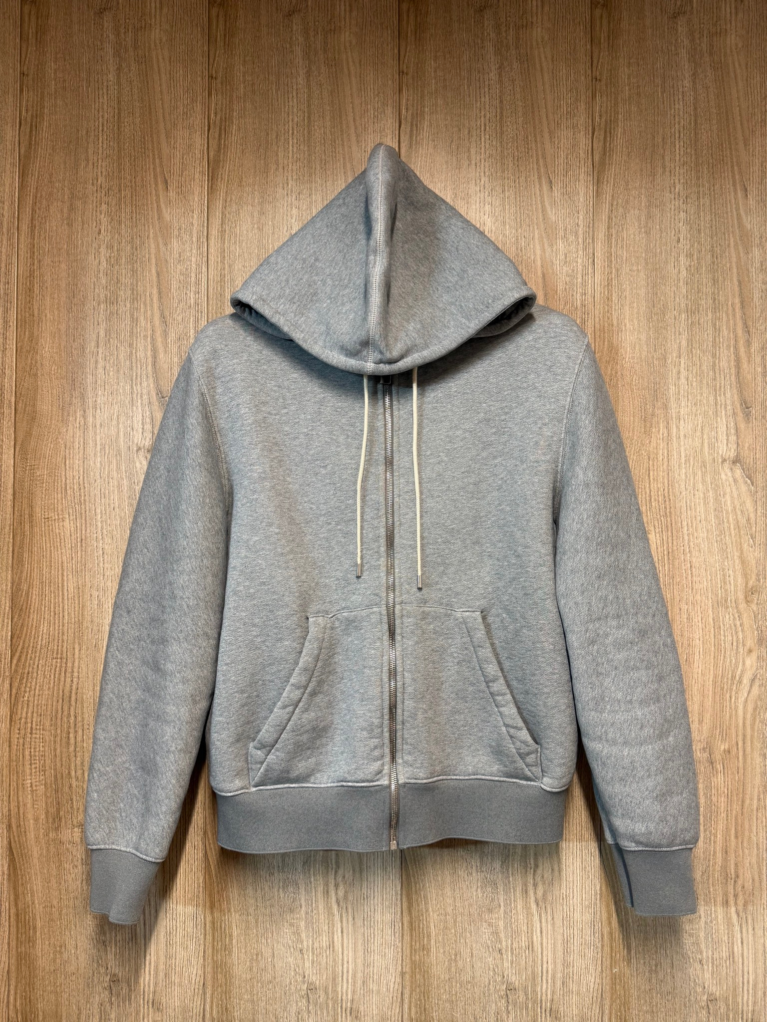 BALENCIAGA Logo Jacquard Hem Zip Hoodie FW2016, миниатюра 1