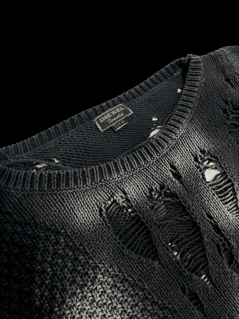 Diesel archive cropped tee, миниатюра 2