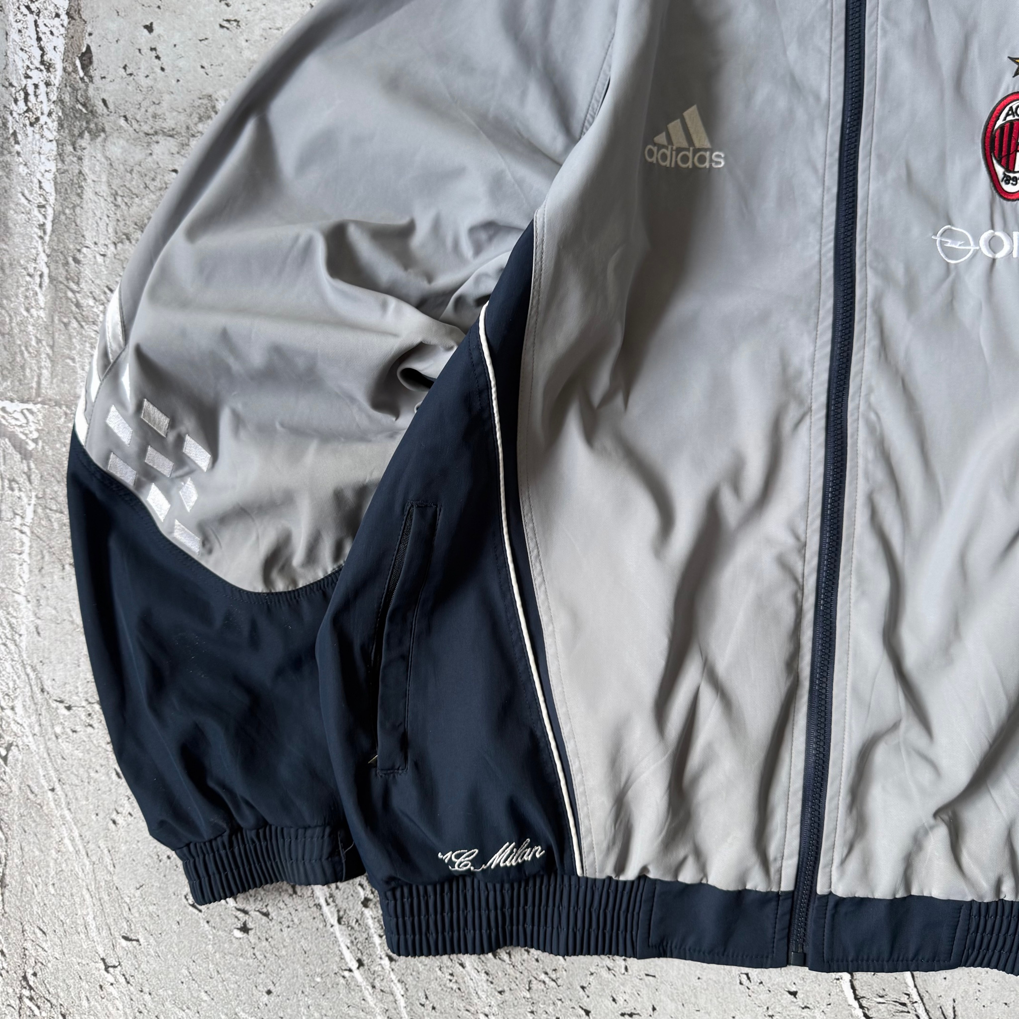 Adidas x AC Milan 2000s Vintage Blokecore Reversible Jacket, миниатюра 5