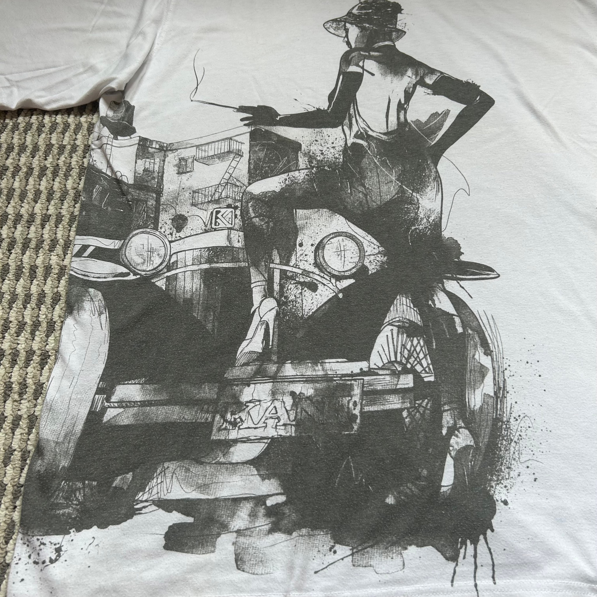 Karl Kani Vintage 00s Tee Big Logo Rap, миниатюра 2