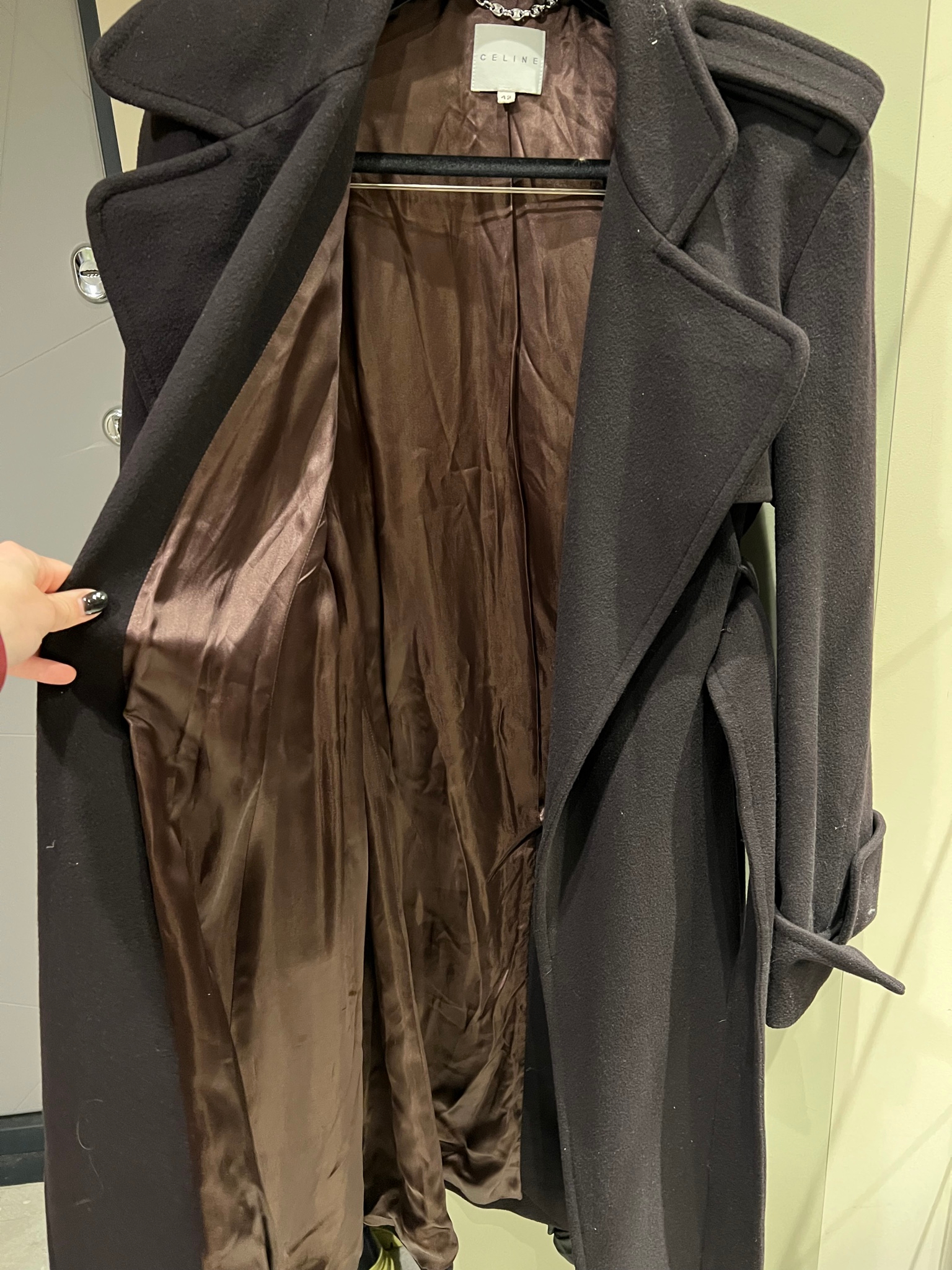 Celine Kimono / Dressing Gown Coat, миниатюра 9