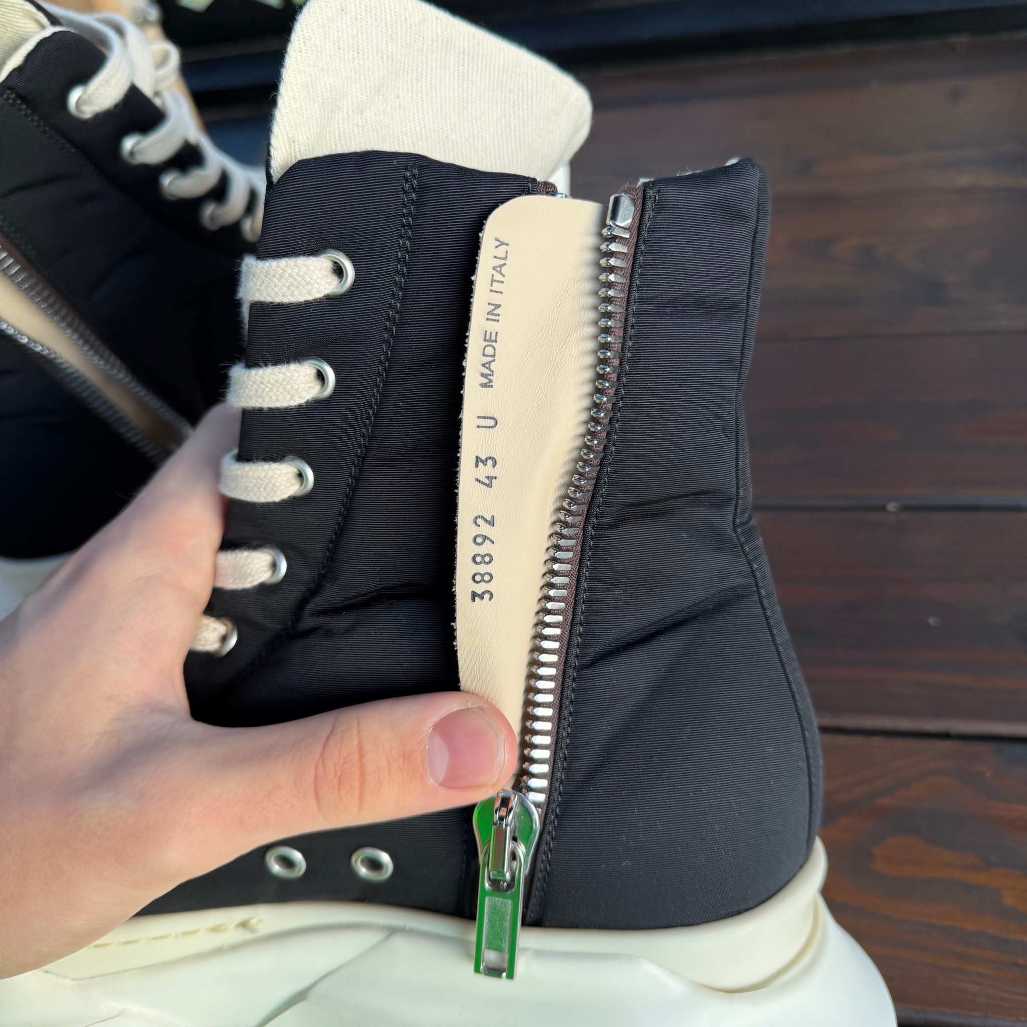 Rick Owens Ramones Abstract High, миниатюра 7