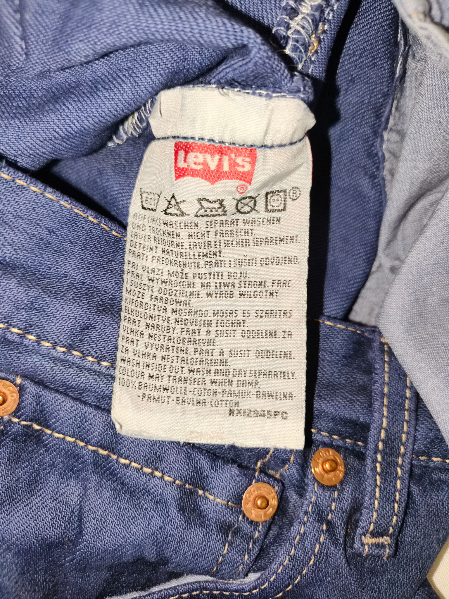 Levi's 501 W28 L32, миниатюра 5
