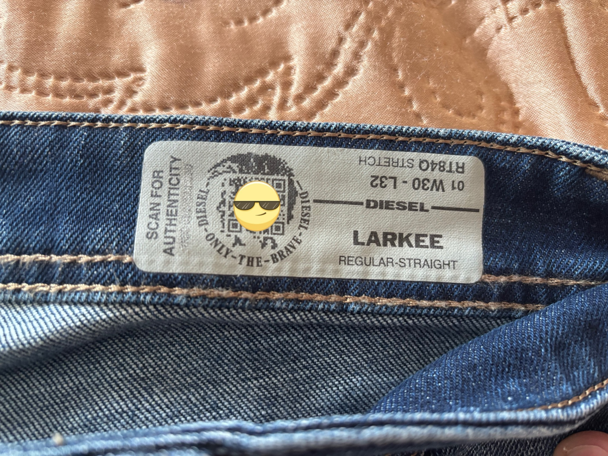 Diesel Larkee straight jeans, миниатюра 3