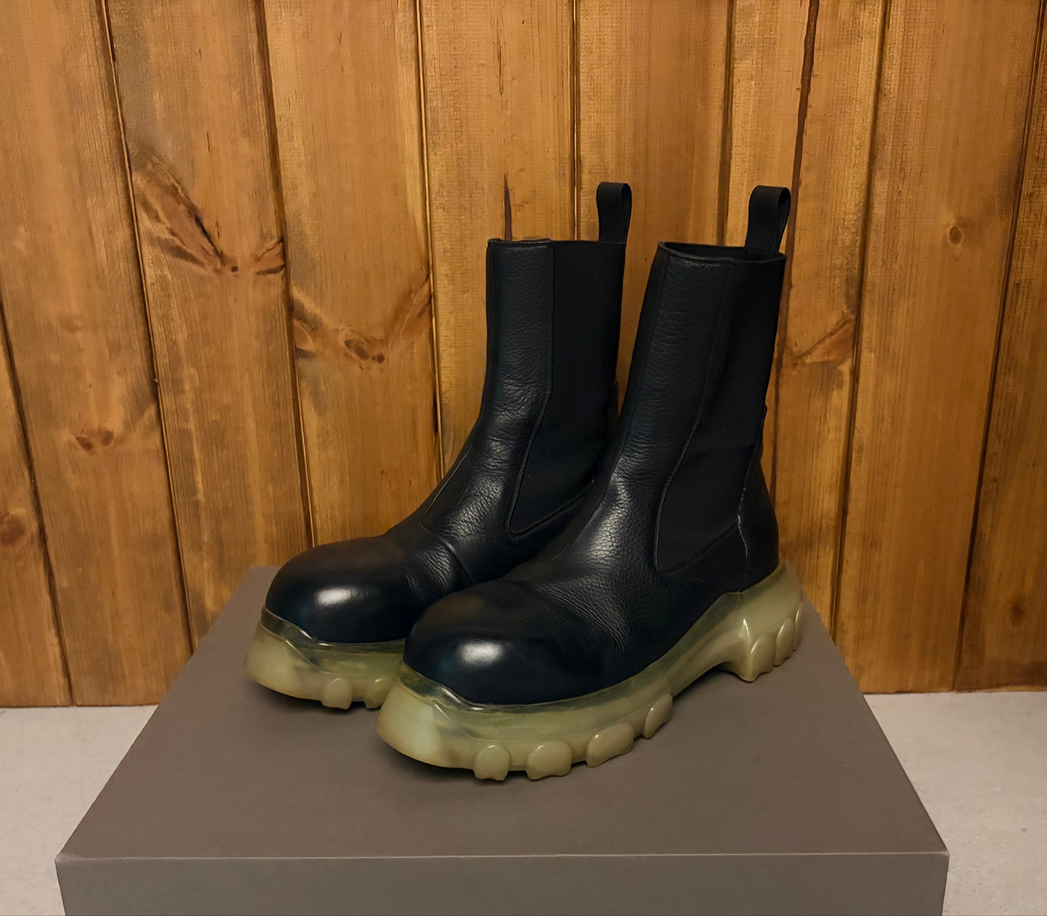 Rick Owens Chelsea Bozo boots, миниатюра 1