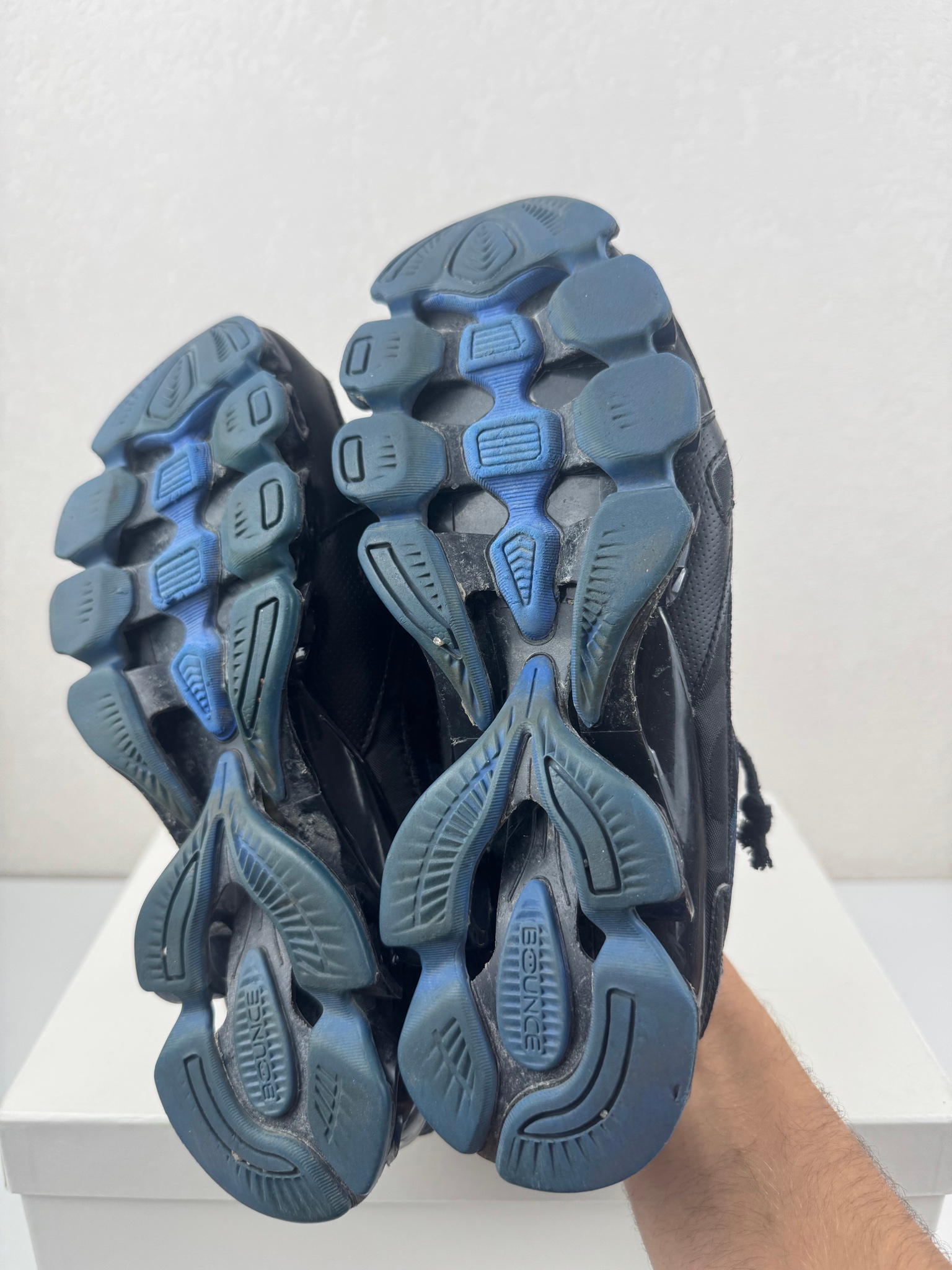 Adidas x Raf Simons Bounce Camo Blue, миниатюра 6