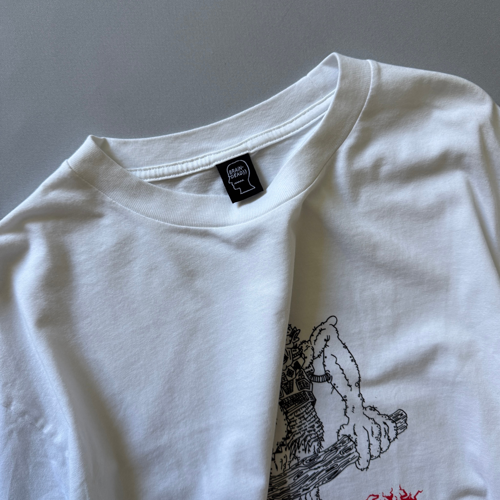 Brain Dead x Illumination Studios Mutant Sequencer Vol1 Long Sleeve, миниатюра 3