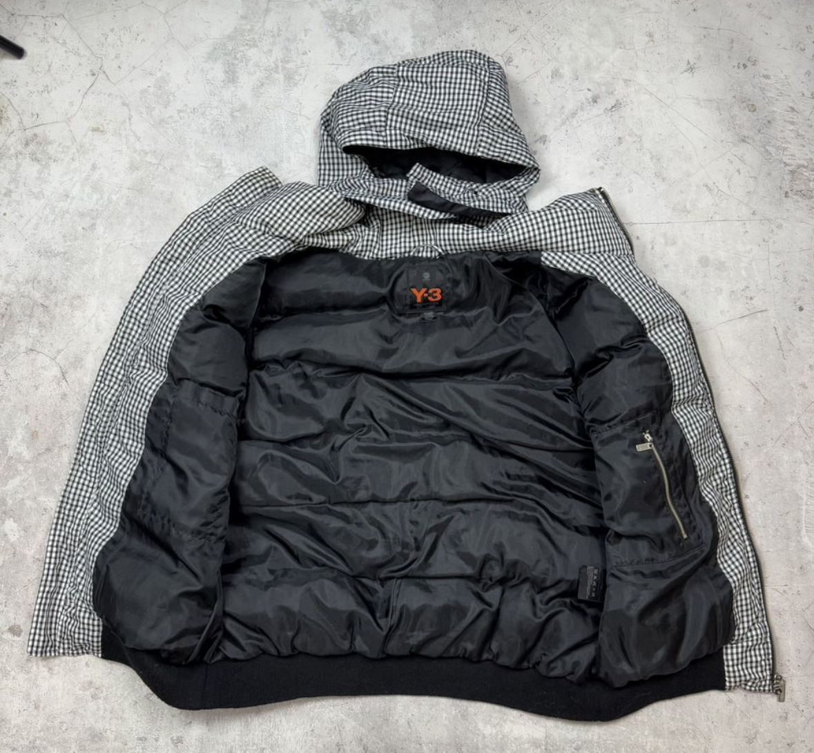 Yohji Yamamoto x Adidas Logo Puff Cost, миниатюра 4