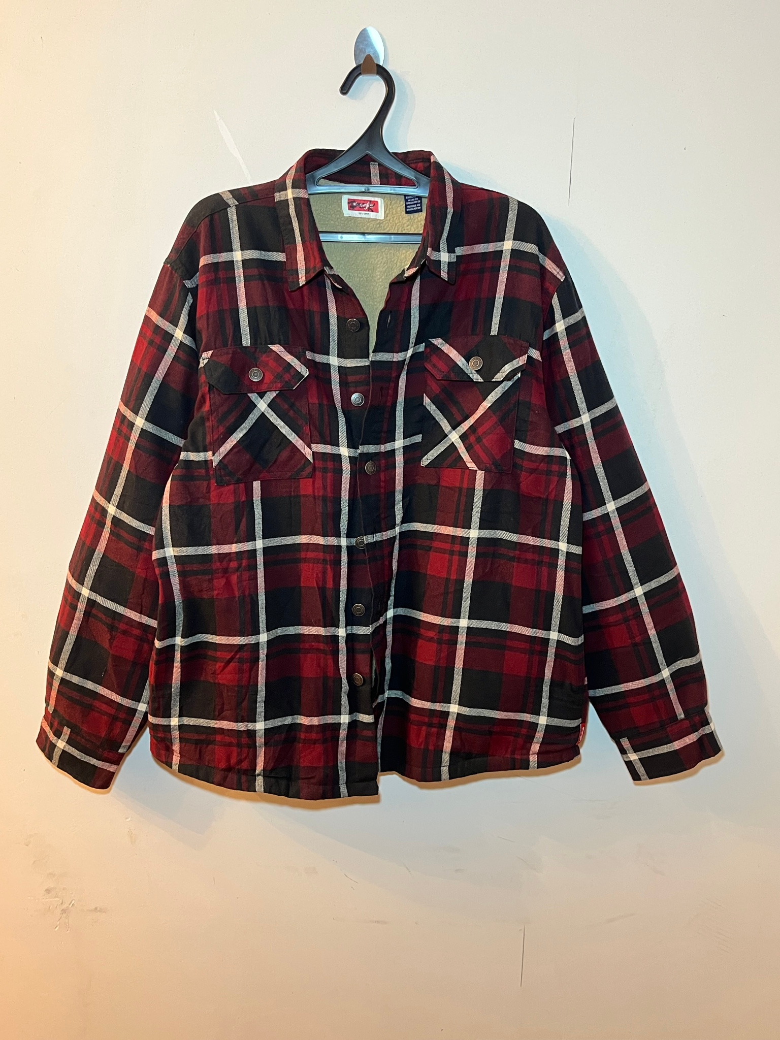 Wrangler  Vintage Sherpa Shirt, миниатюра 1