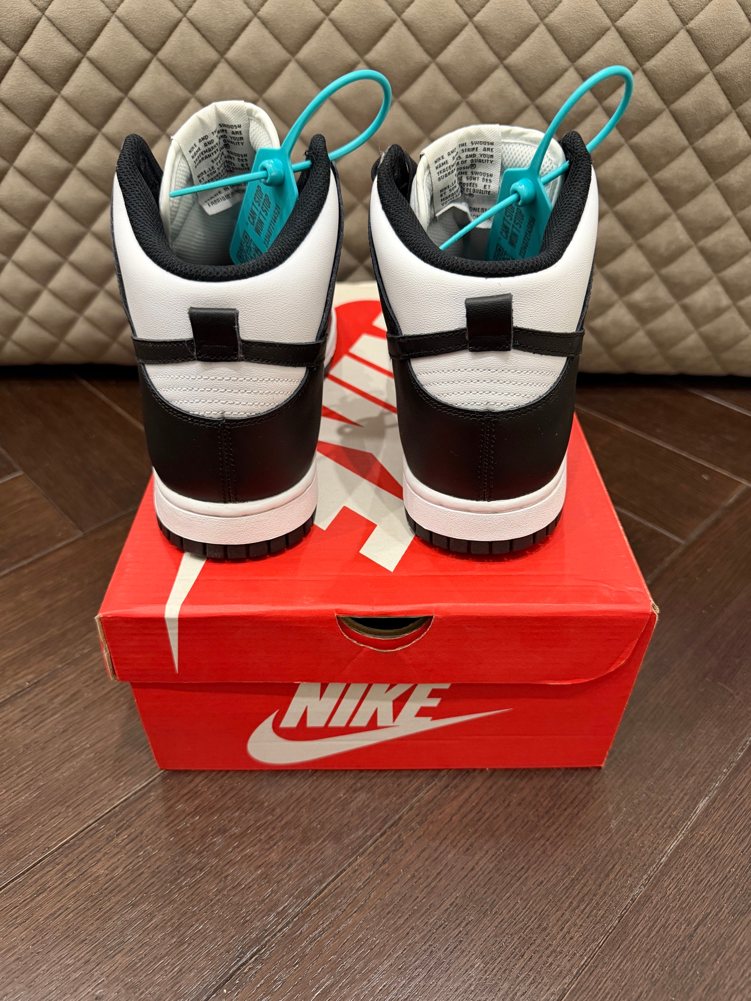 Nike Dunk High Panda, миниатюра 3