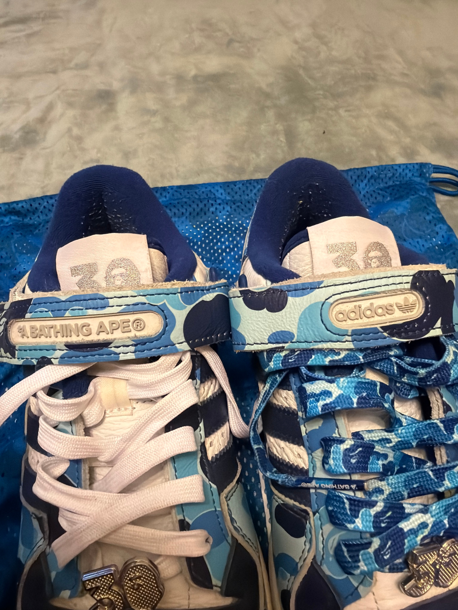 A Bathing Ape x adidas FORUM 84 Low, миниатюра 5