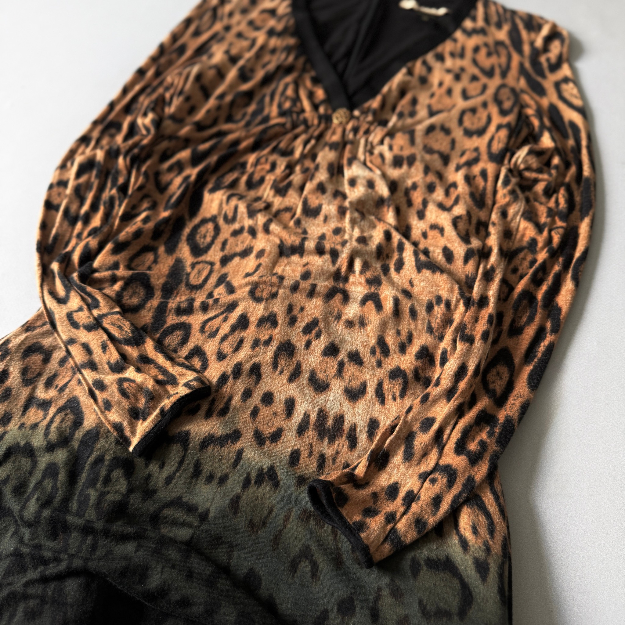 Class by Roberto Cavalli Archival Leopard Dress, миниатюра 2