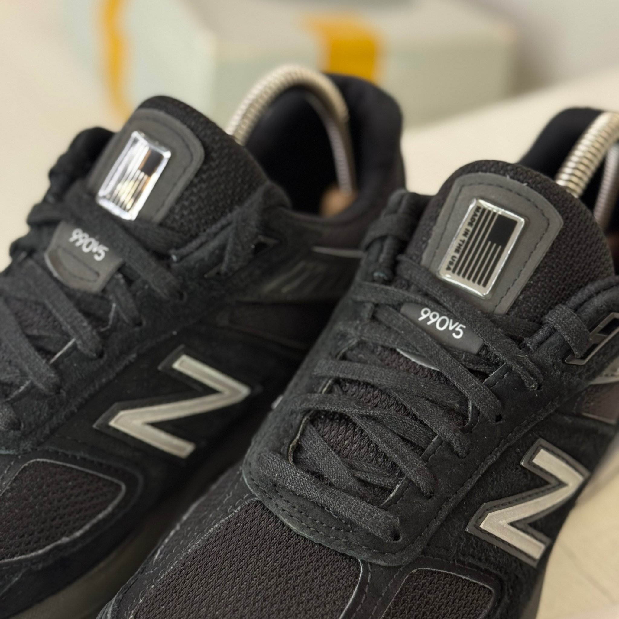 New Balance 990 V5 Triple Black, миниатюра 5