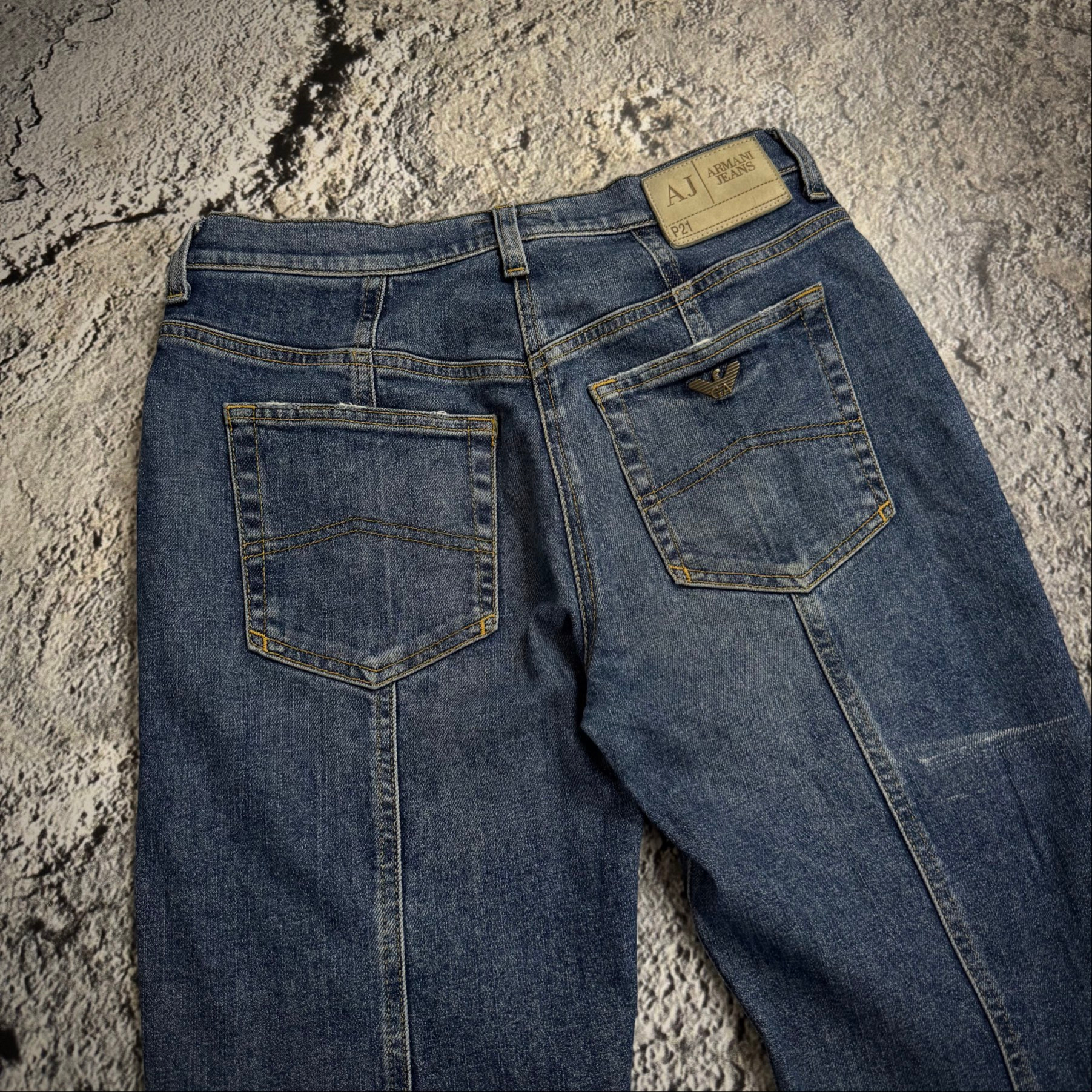 Armani Vintage Painted Jeans, миниатюра 10