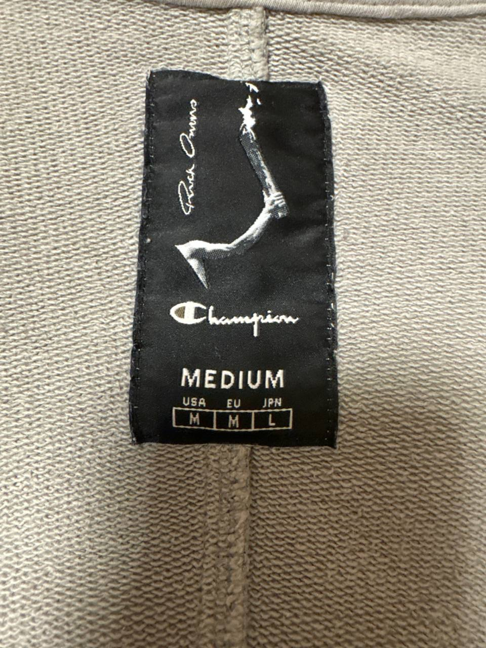 rick owens x champion mountain zip, миниатюра 3