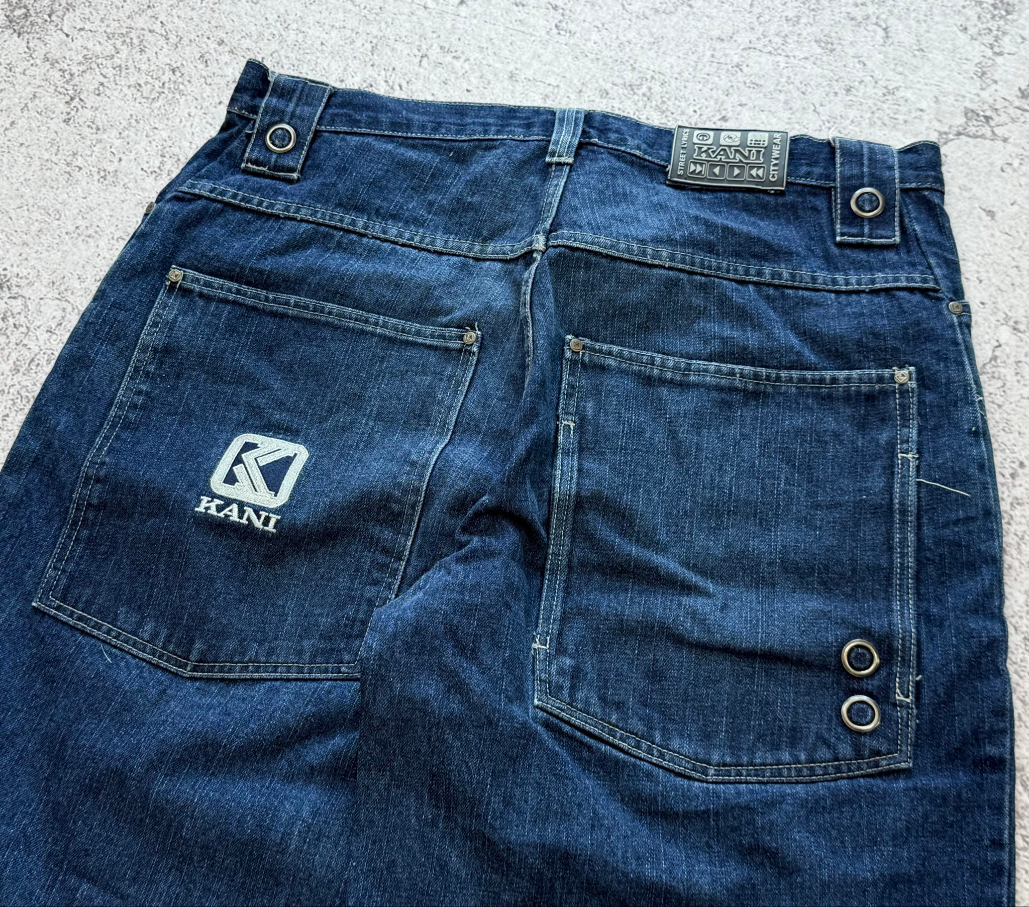 Karl Kani Vintage Rap Denim Shorts, миниатюра 5