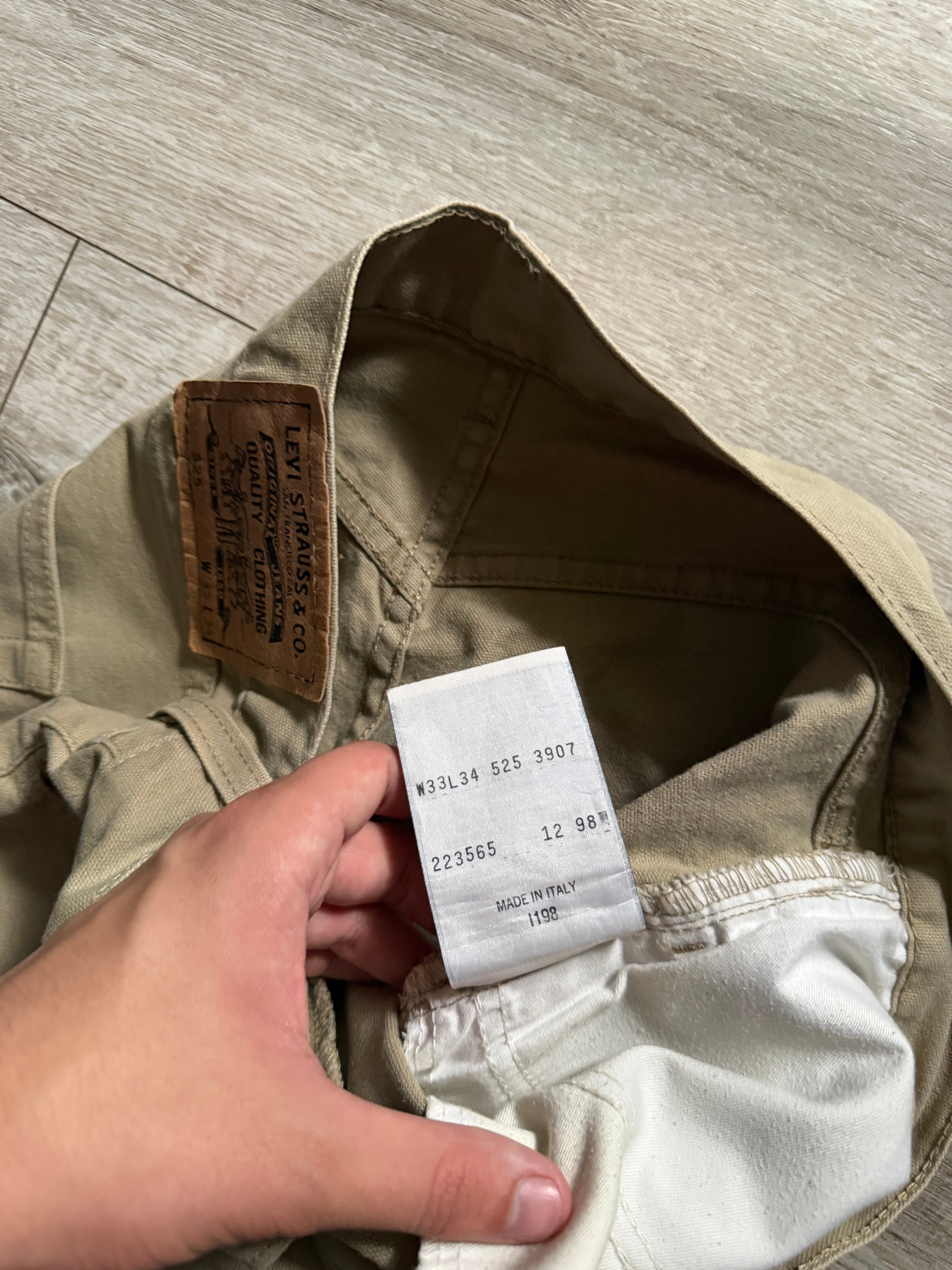 Levis Vintage 525 BootCut, миниатюра 9