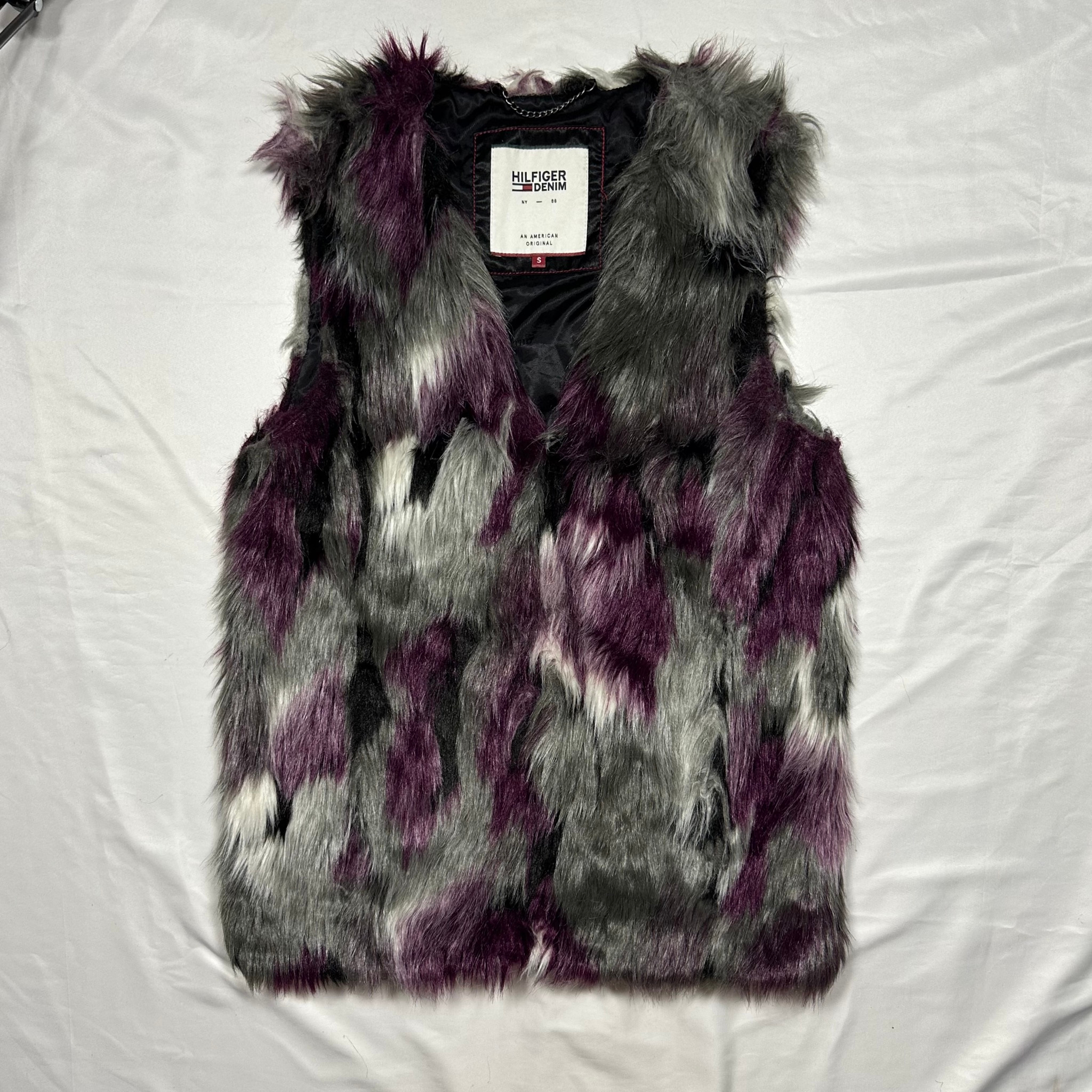 Tommy Hilfiger faux fur vest, миниатюра 1
