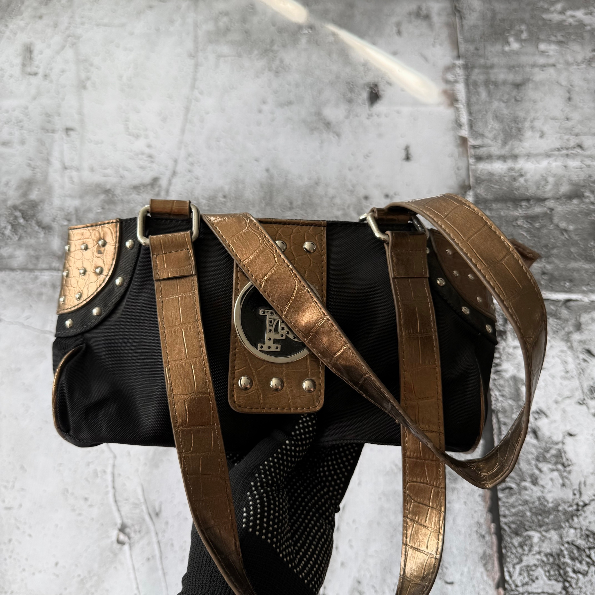 Roccobarocco 2000s Vintage y2k Shoulder Bag, миниатюра 2