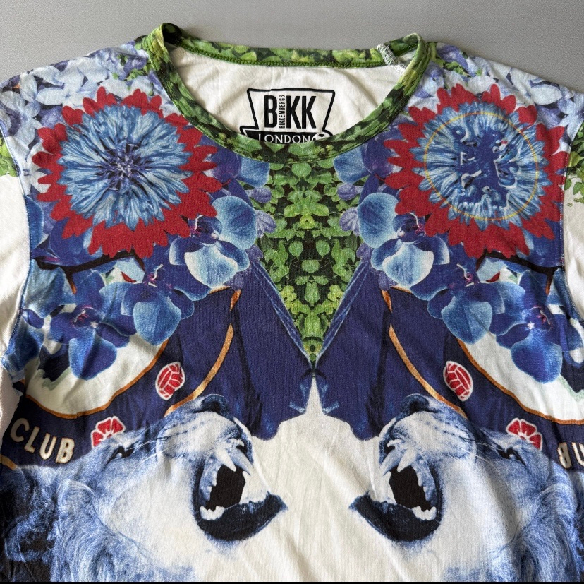 Dirk Bikkembergs x FC Chelsea Limited All Over Printed Tee, миниатюра 3