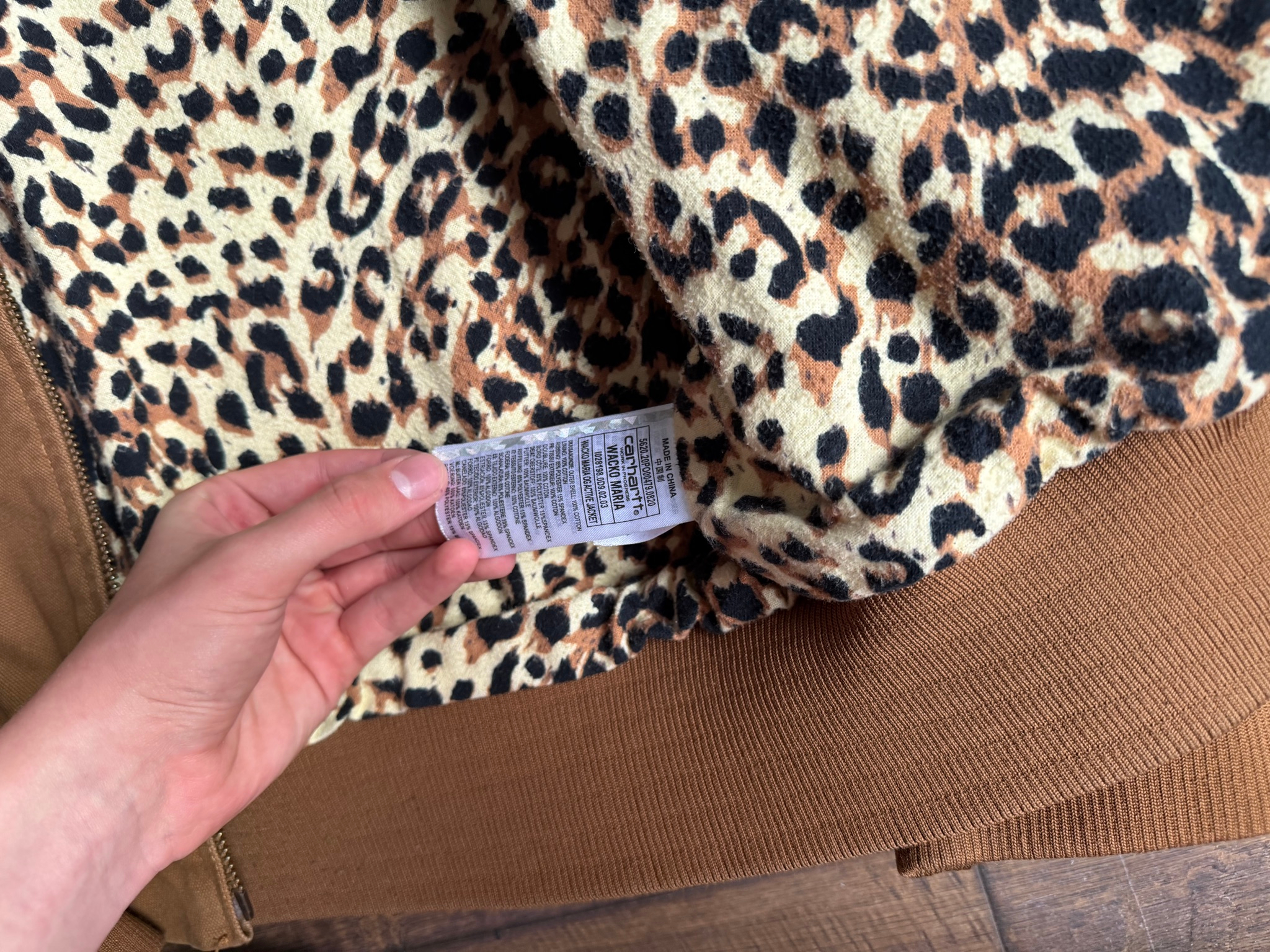Carhartt x Guilty Parties Leopard Active Jacket, миниатюра 6