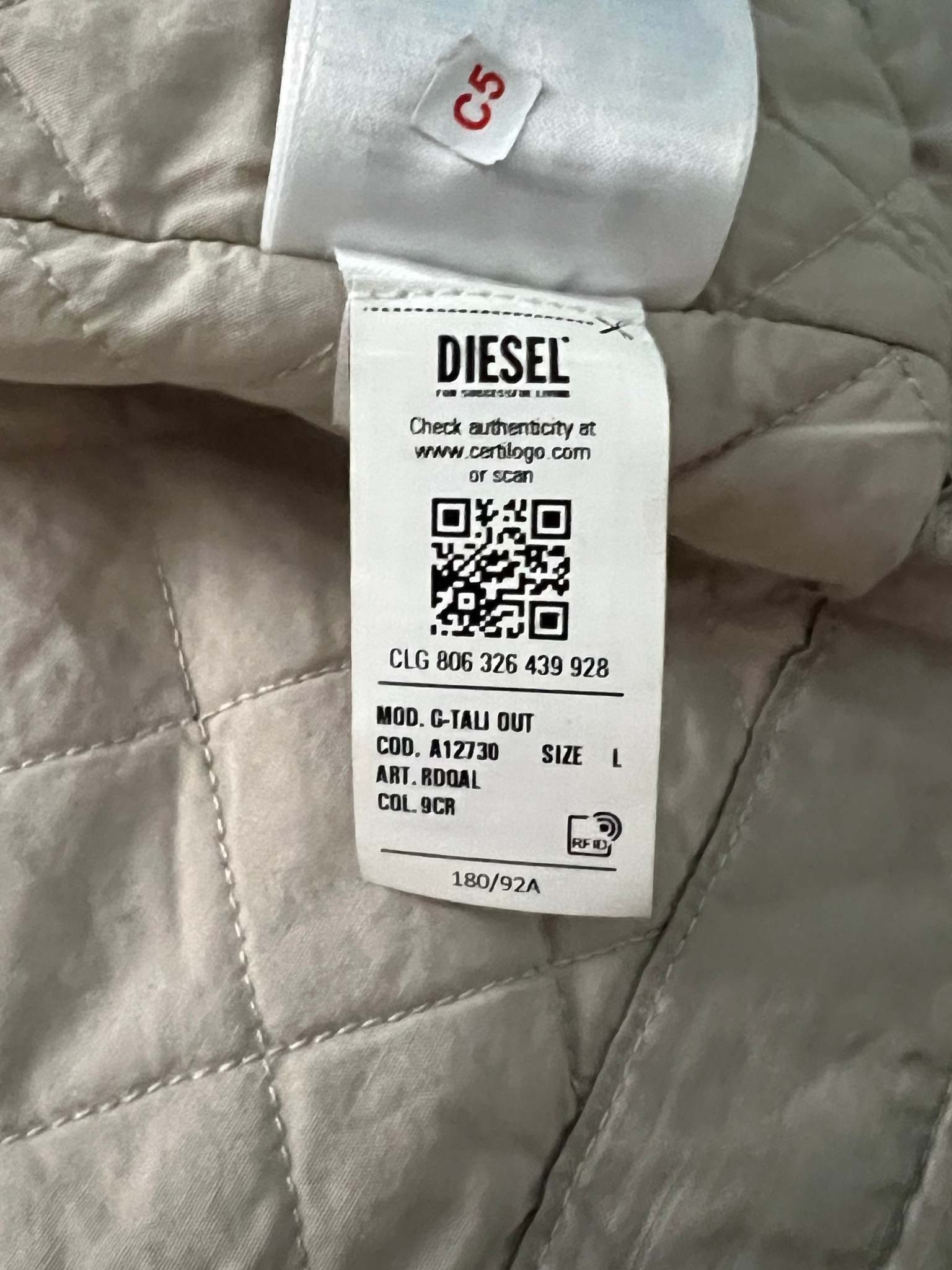 Diesel Jacket, миниатюра 3