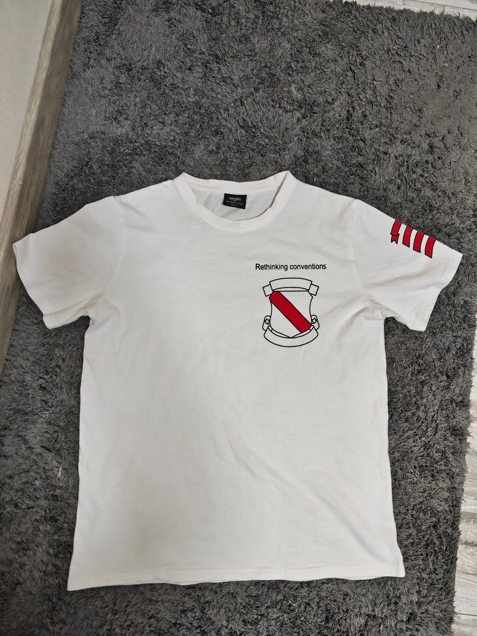 Number (N)ine Marlboro Shield White, миниатюра 1