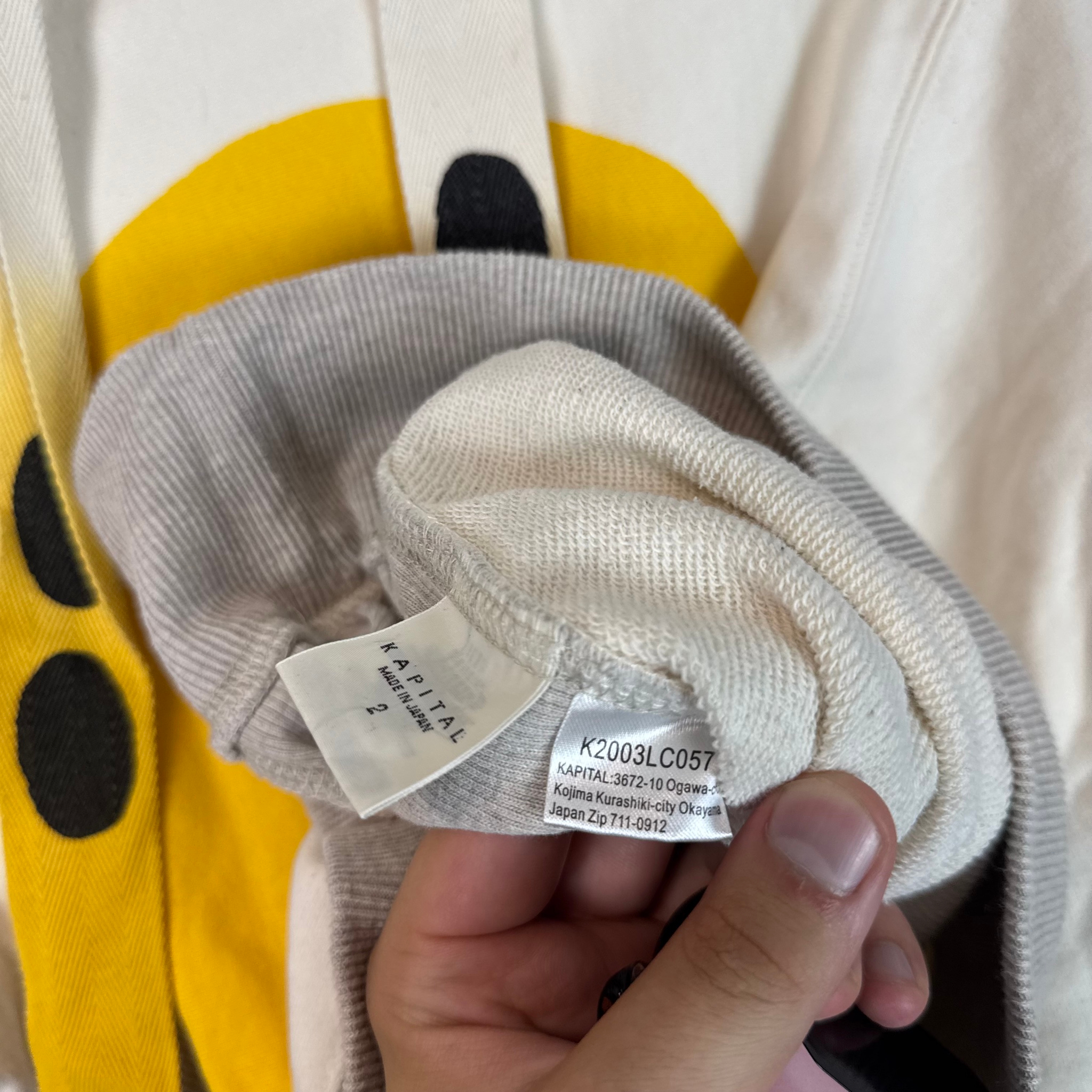 Kapital Smile Hoodie, миниатюра 4