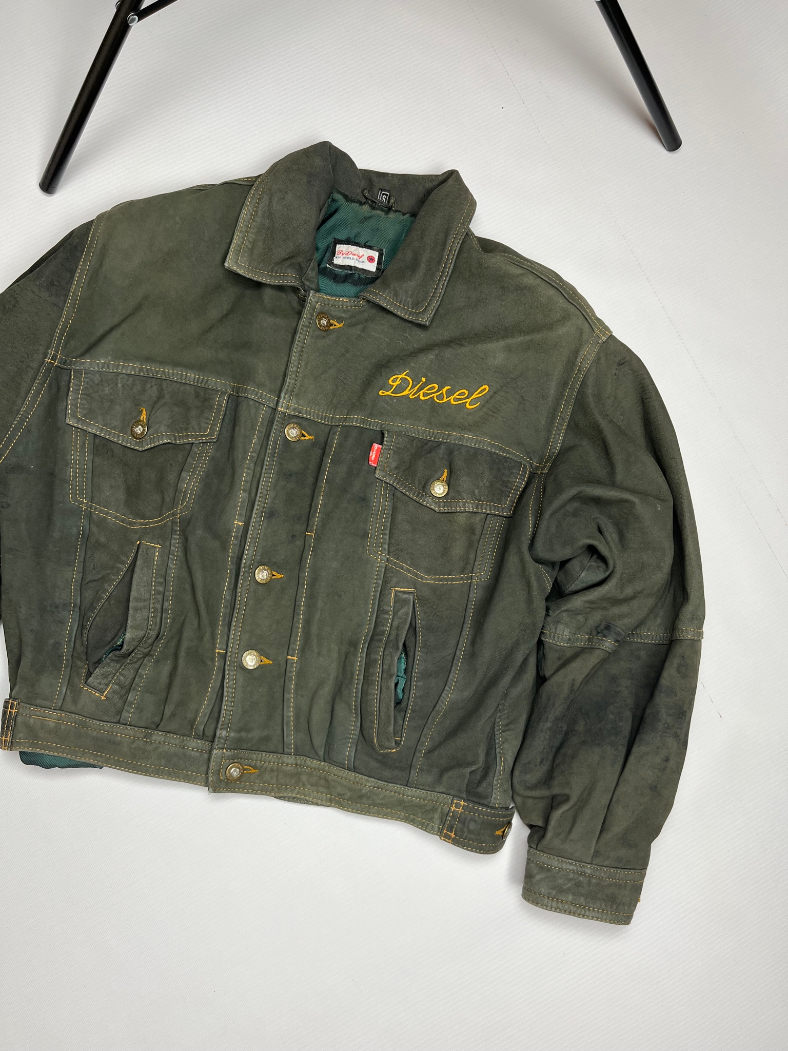 Diesel Vintage big logo jacket, миниатюра 3