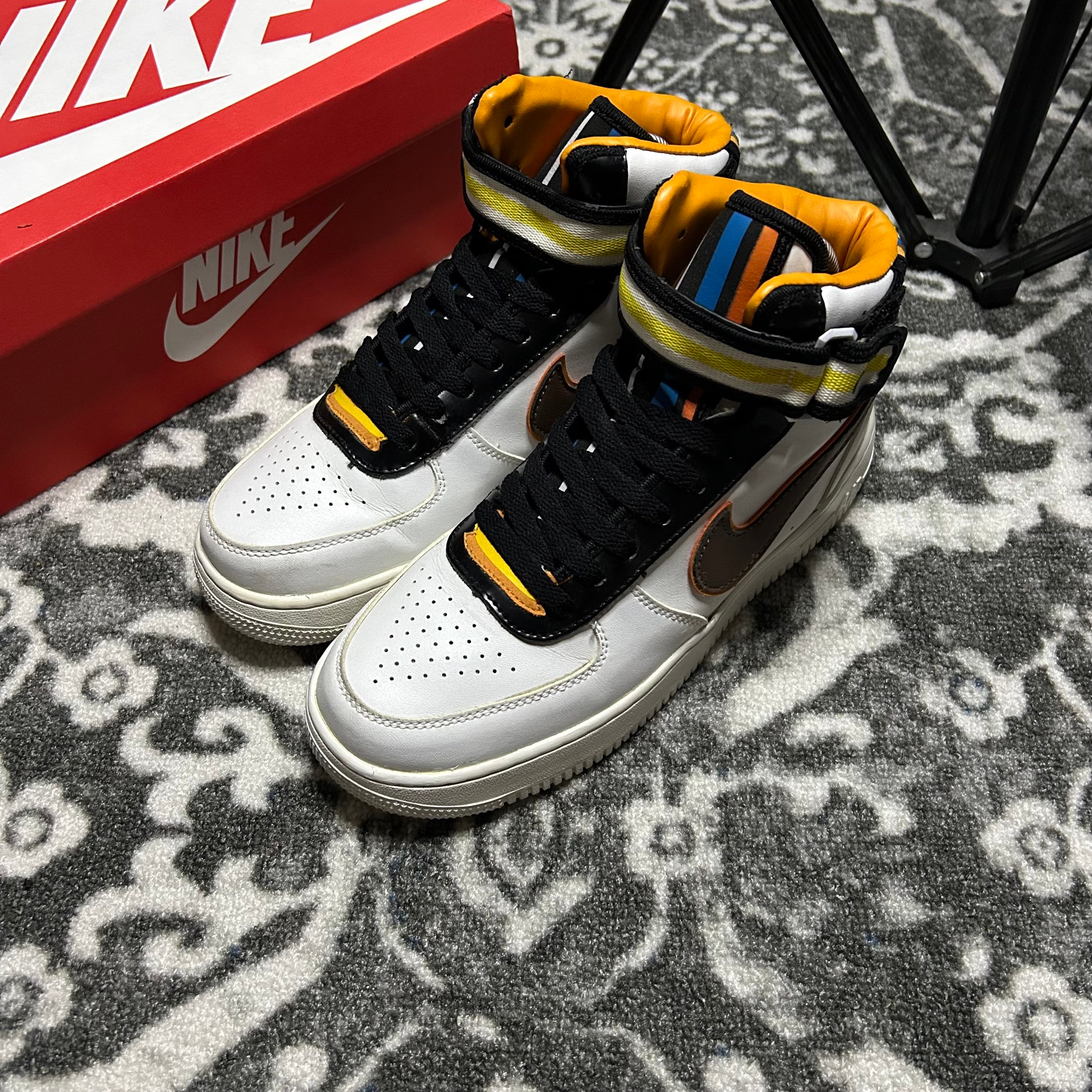 Nike Air Force 1 Mid SP Tisci White, миниатюра 8