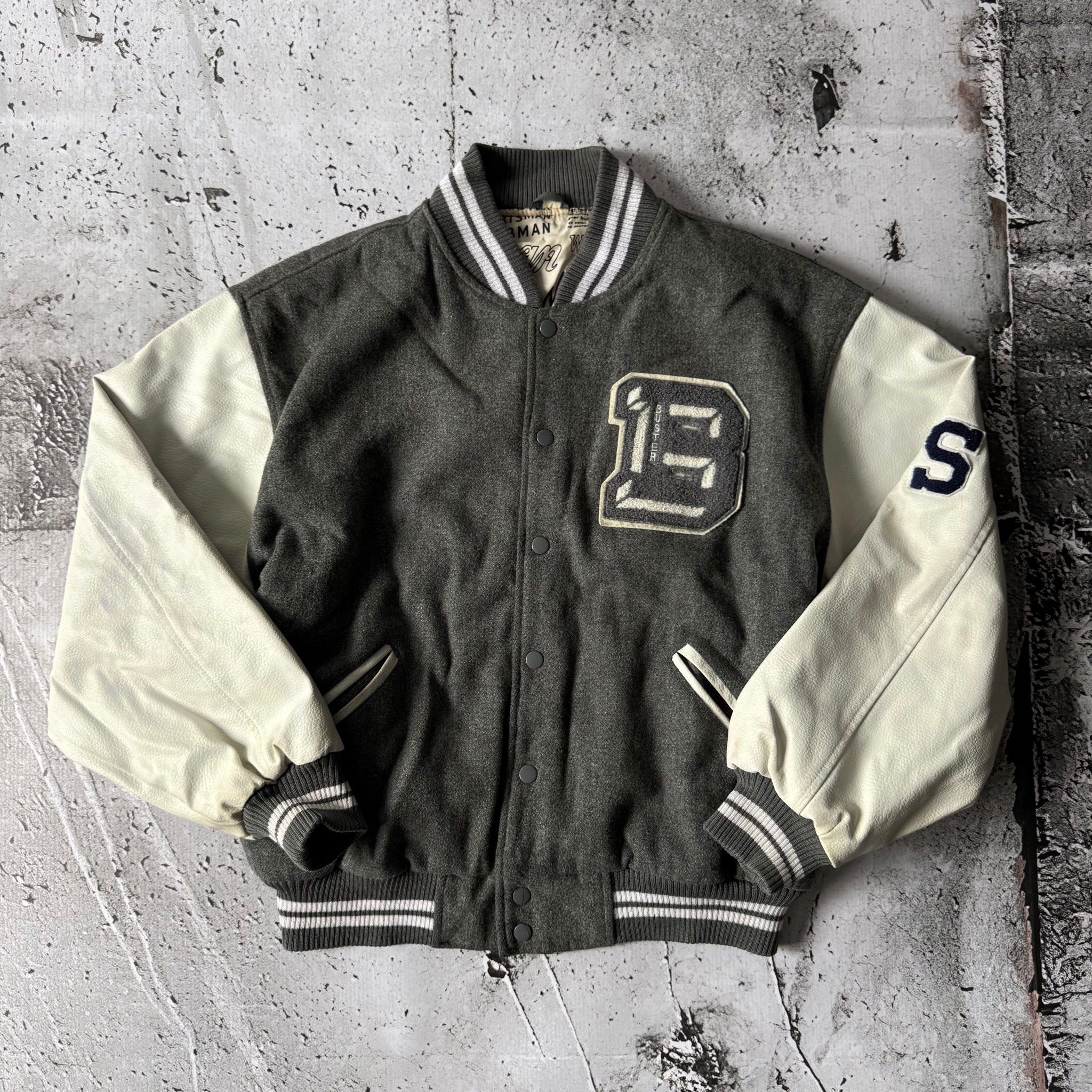 Buster 1990s Vintage Varsity Bomber Jacket, миниатюра 1