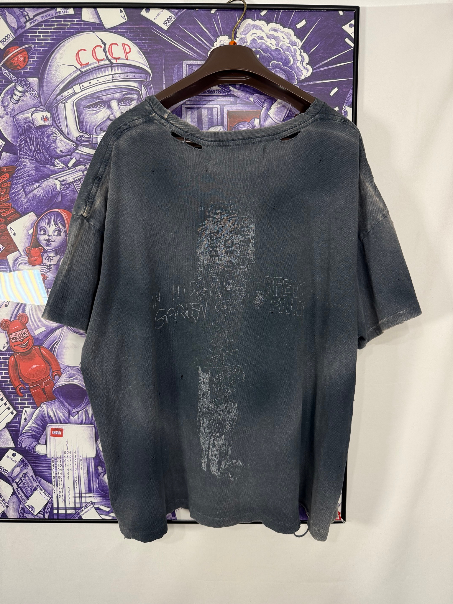 Paly Hollywood Maidstone Distressed T-shirt, миниатюра 2