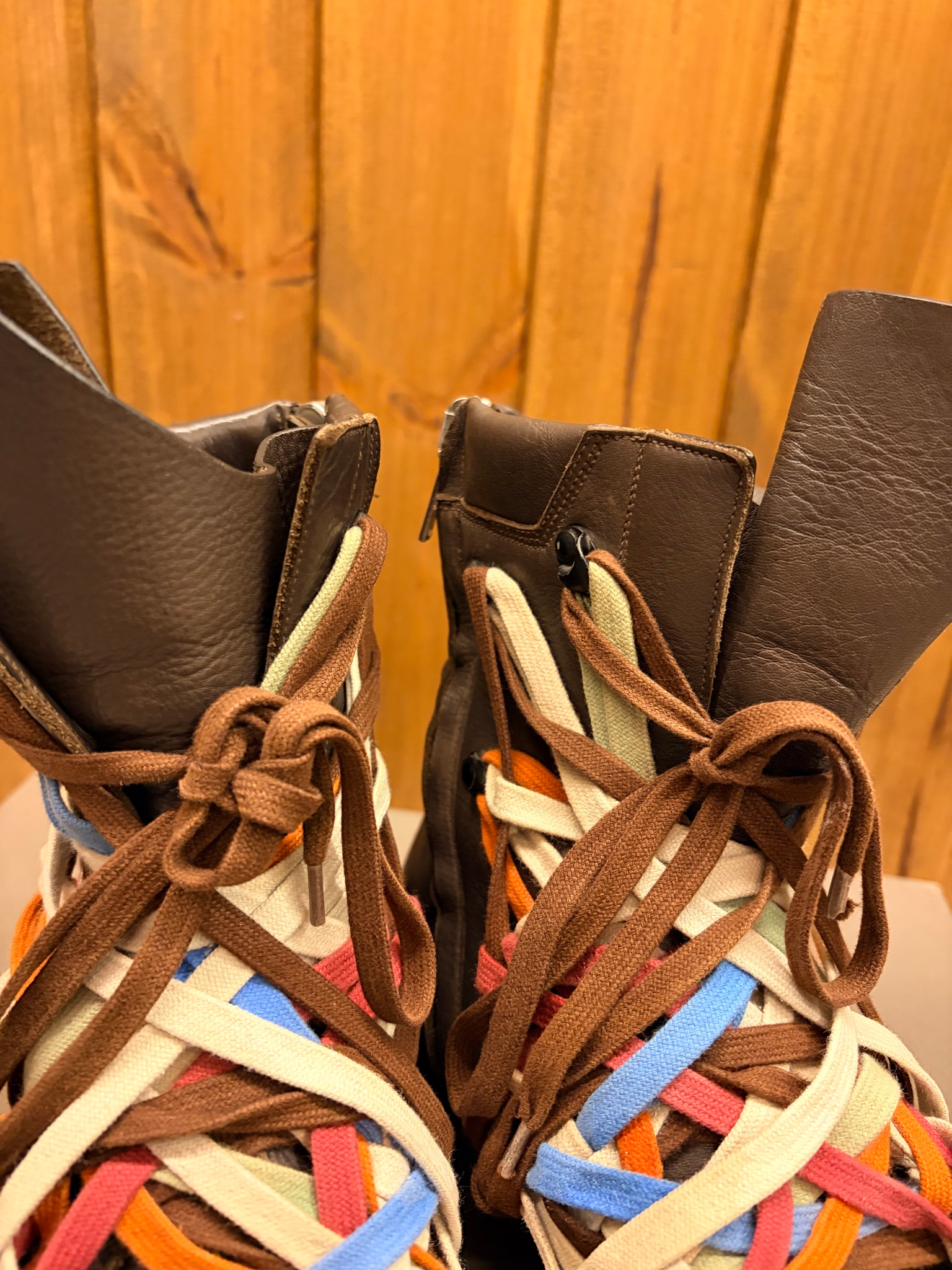 Rick Owens Megatooth multi color lace, миниатюра 6