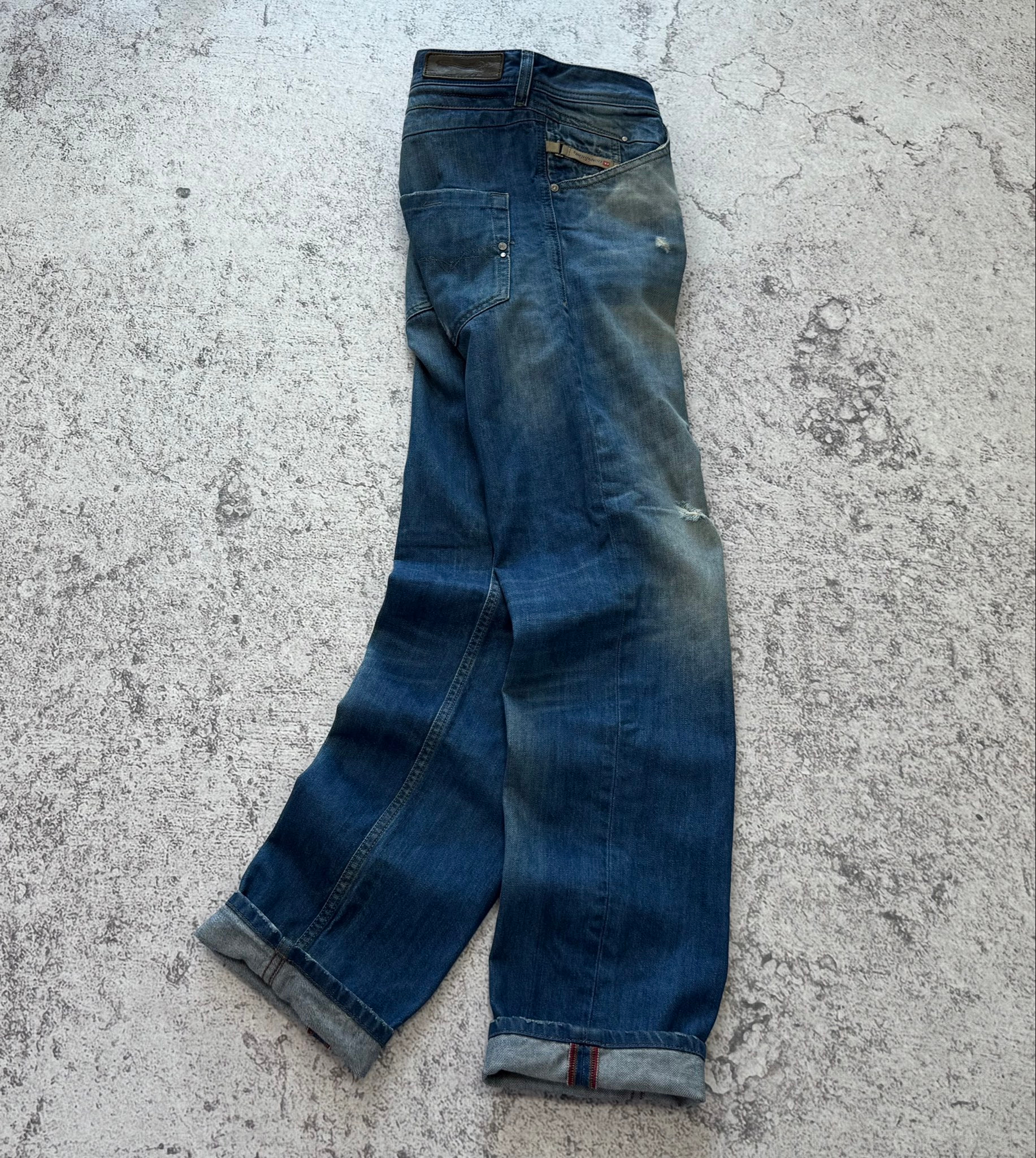 Diesel Industry Slim-Tapered Belther Faded Jeans, миниатюра 1