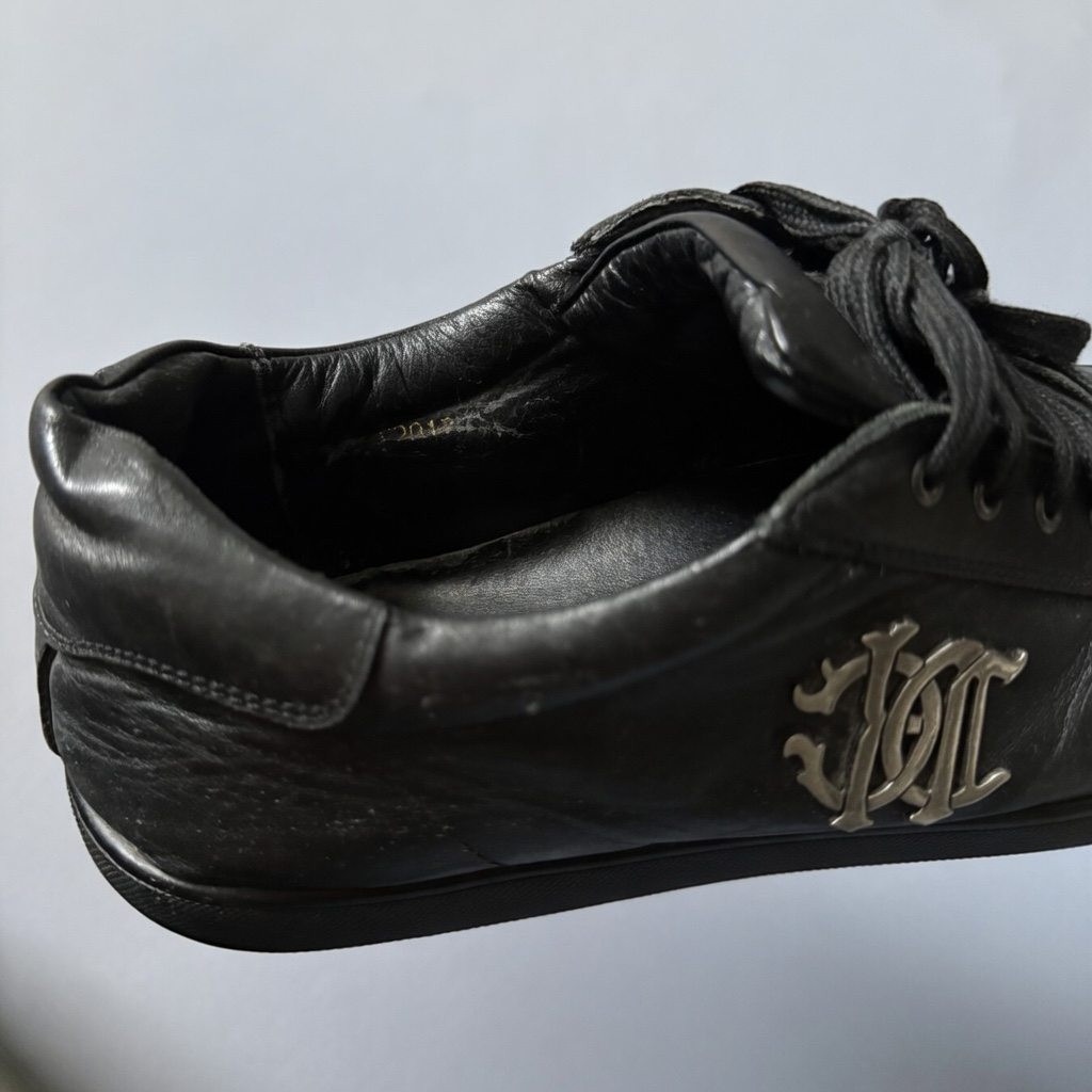 Roberto Cavalli Metallic Logo Low Tops, миниатюра 6
