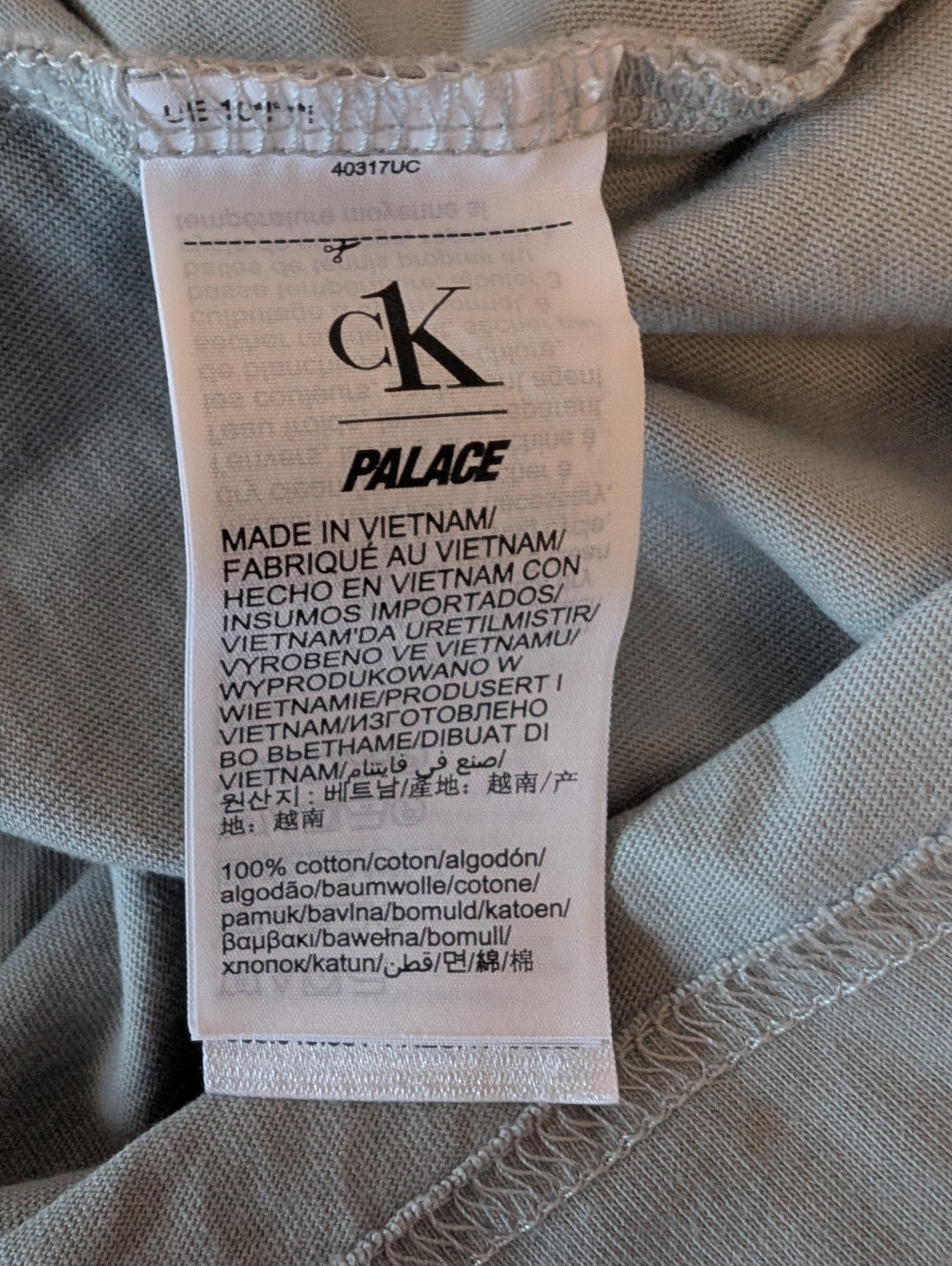 Palace x Calvin Klein Tee, миниатюра 6