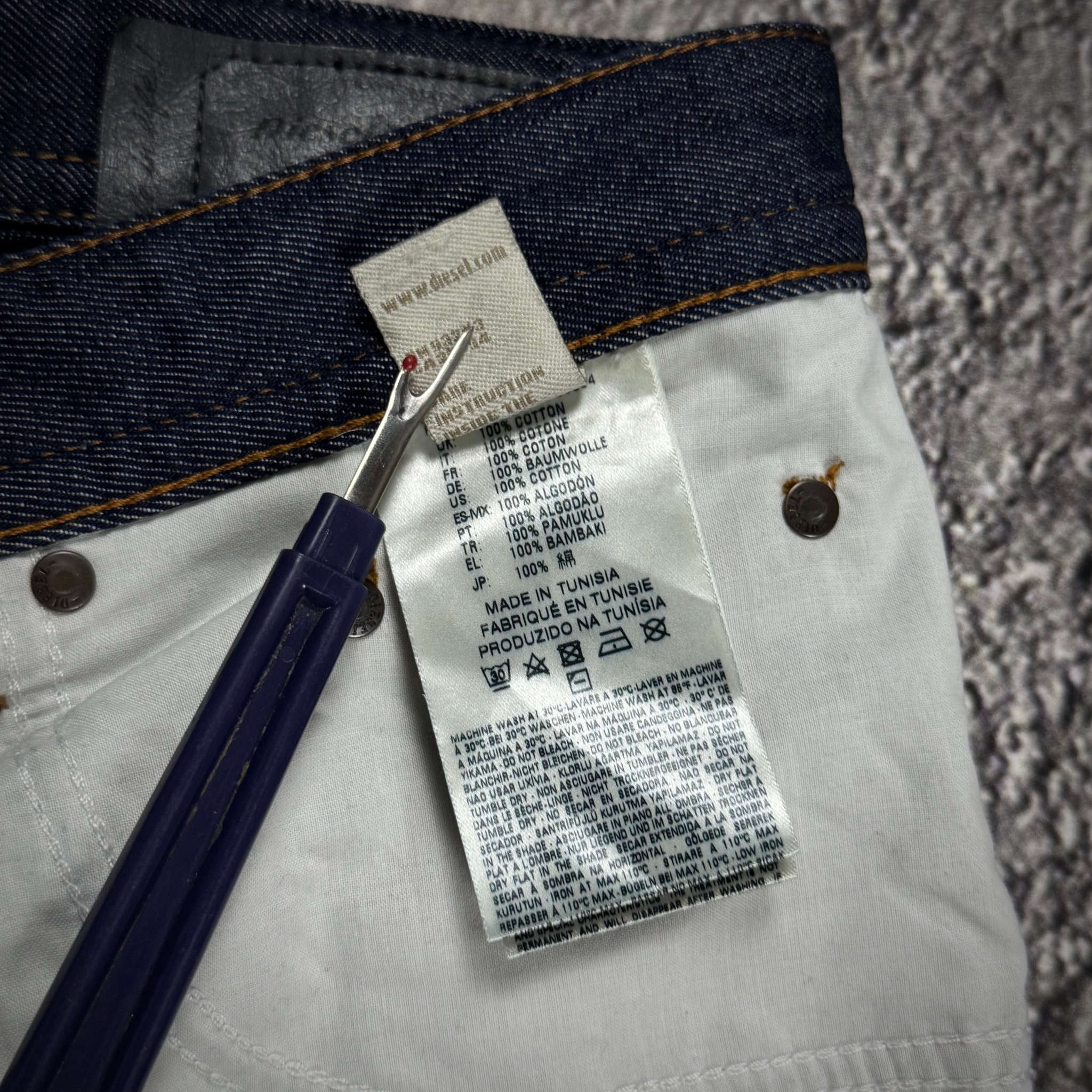 Diesel Thavar Faded Jeans, миниатюра 9