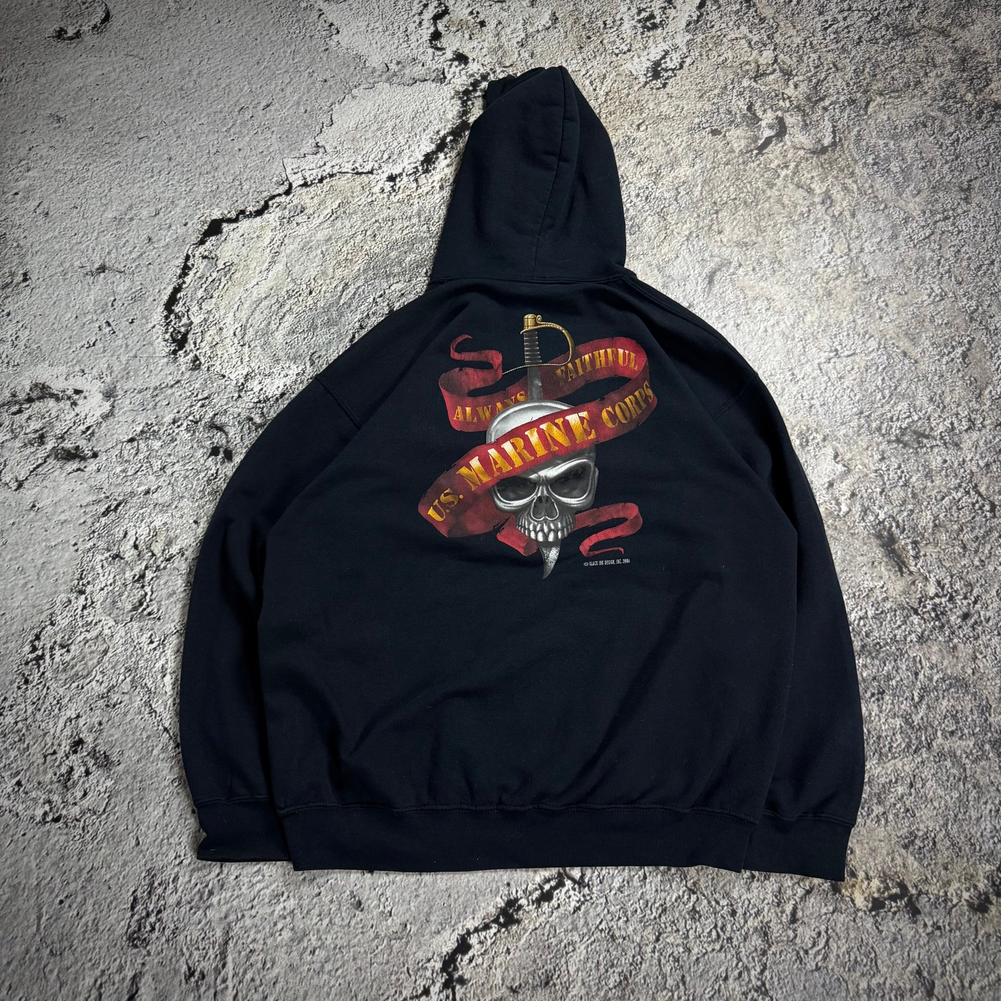 Gildan U.S. Marine Corps USMC Merch Hoodie, миниатюра 2