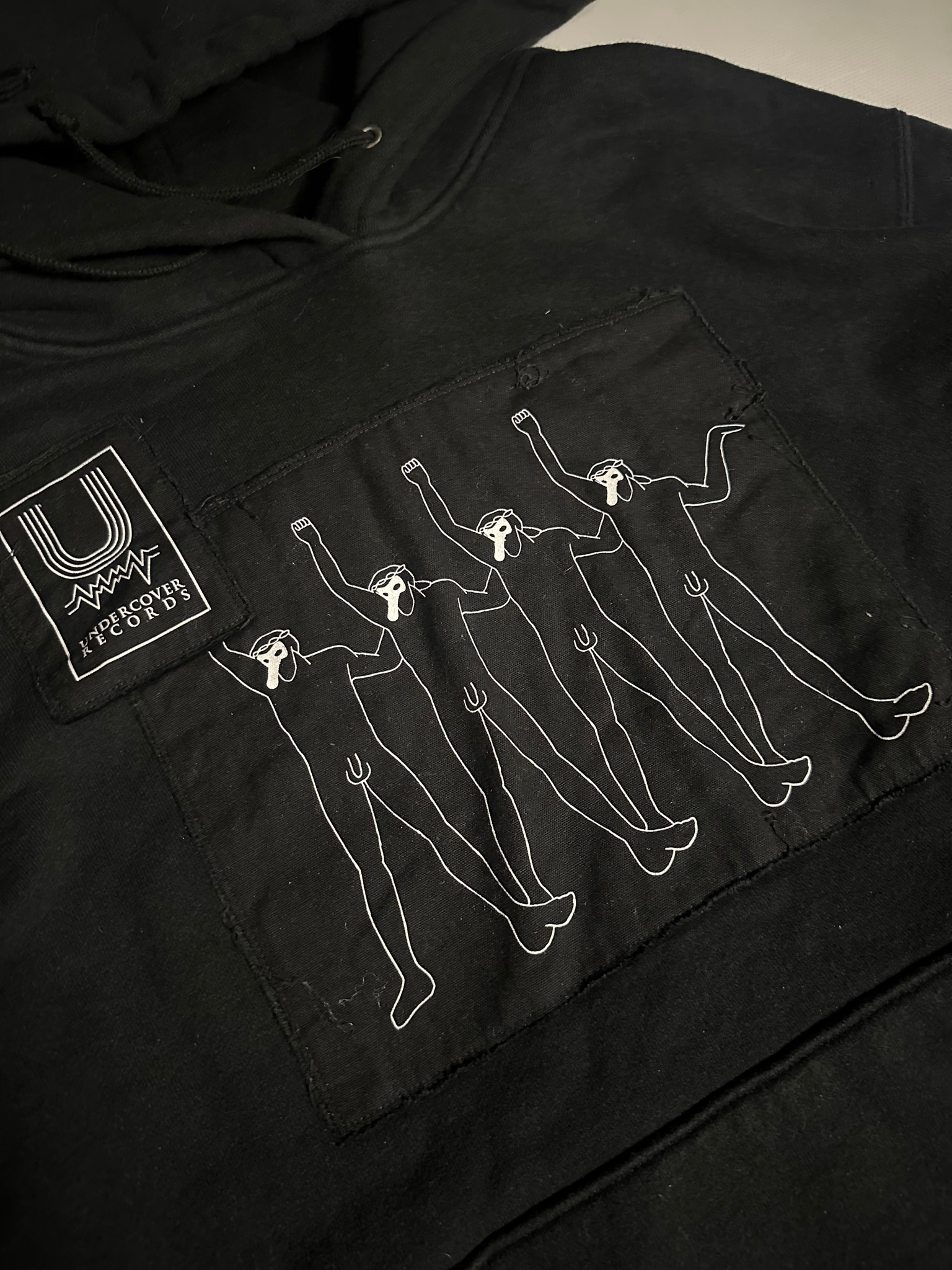 Undercover x Mars98 Patch Custom Hoodie, миниатюра 4