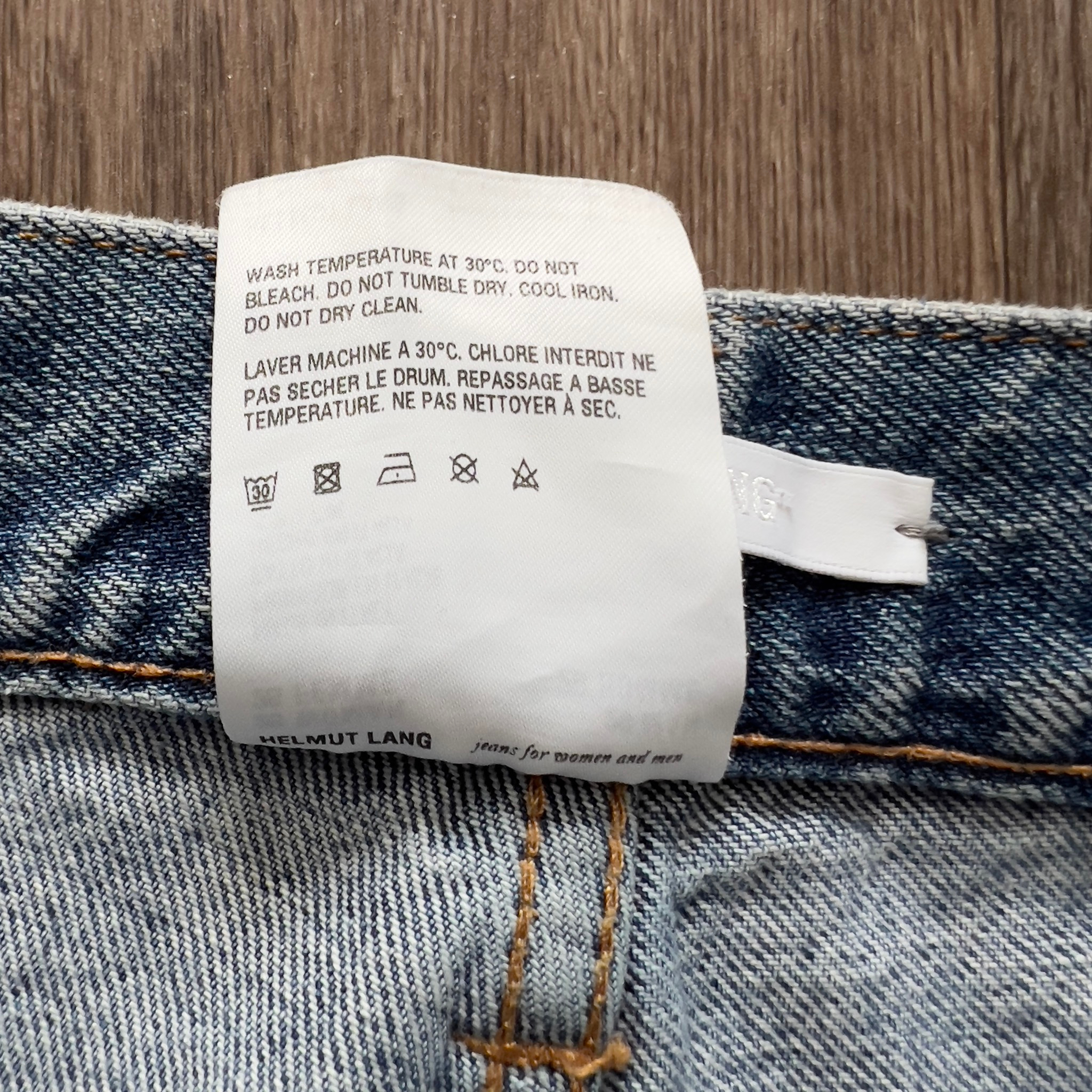 Helmut Lang Straight Classic High Rise jeans, миниатюра 4