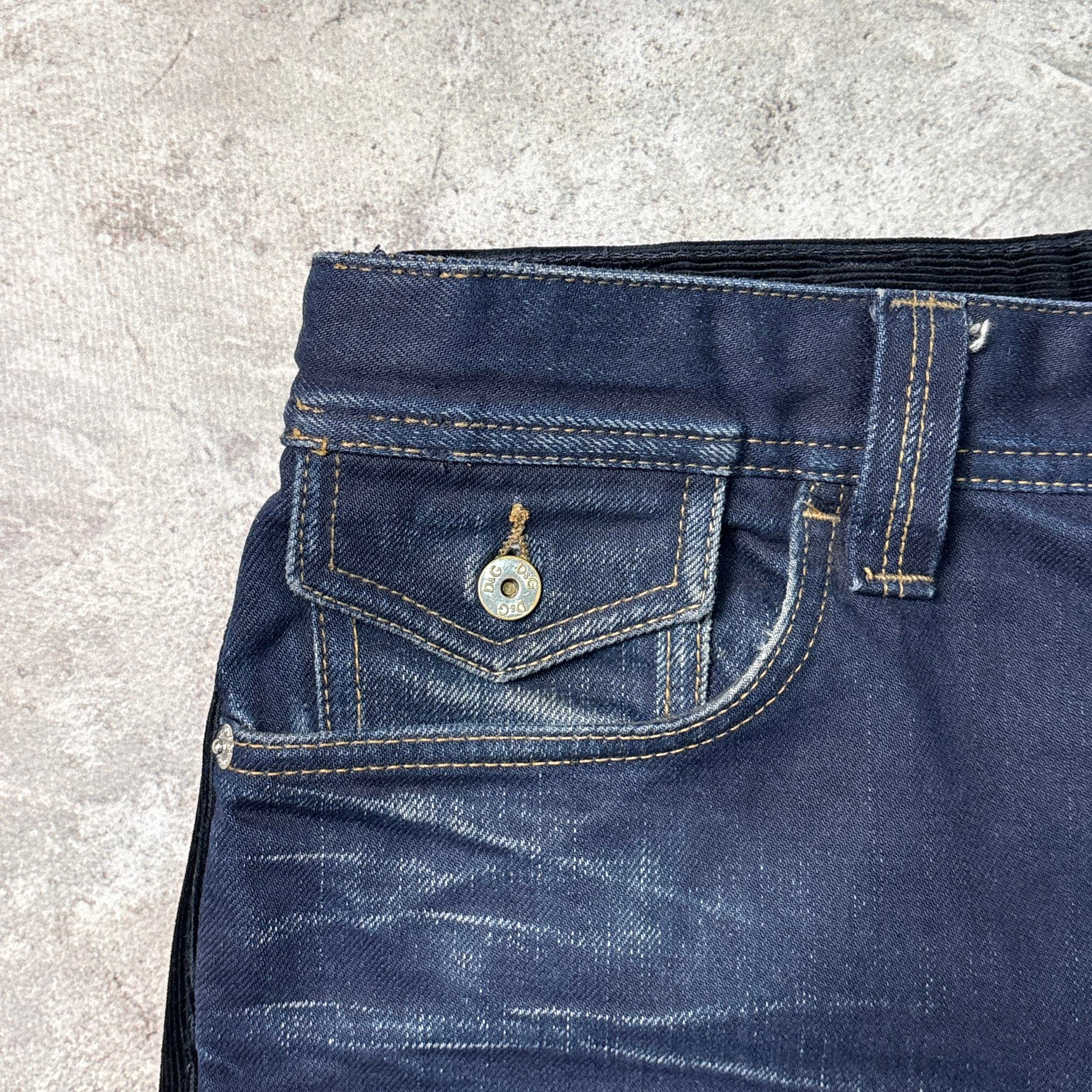 Dolce & Gabbana Hybrid Jeans Corduroy/Denim, миниатюра 13