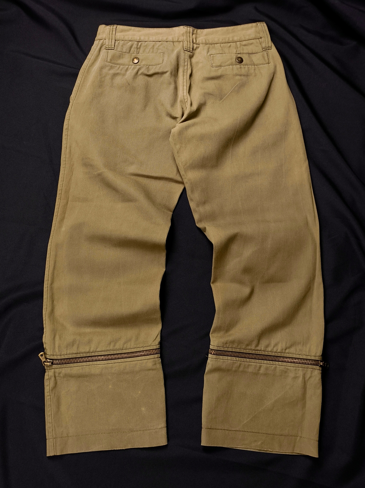 Dolce & Gabbana AW2003-2004 Zip Jeans, миниатюра 2
