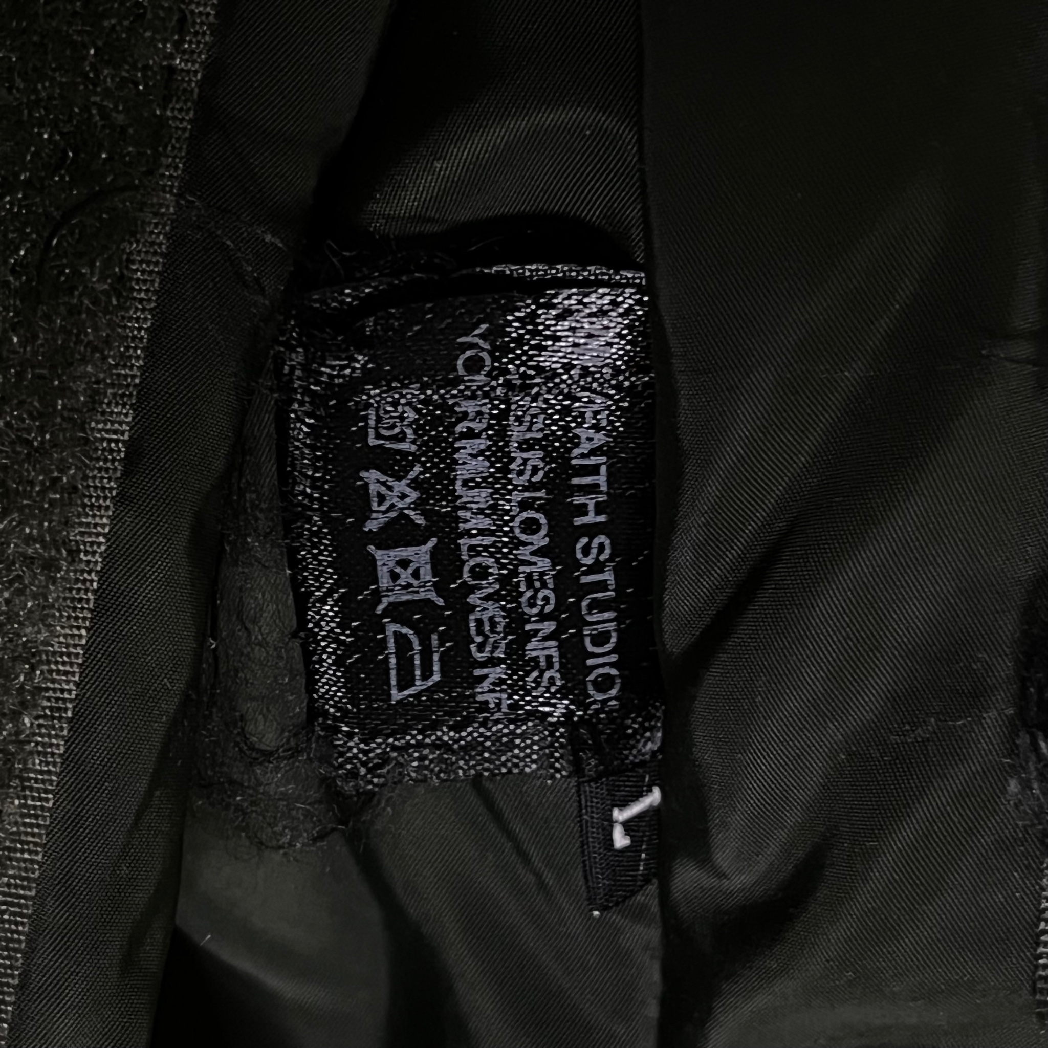No Faith Studios Double-Sided Reversible Grey Bomber, миниатюра 3